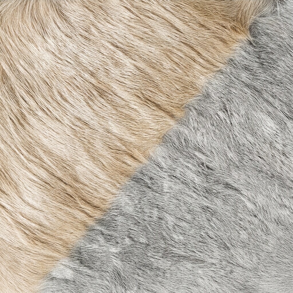 Lichte & Koele Tinten cowhide materiaal