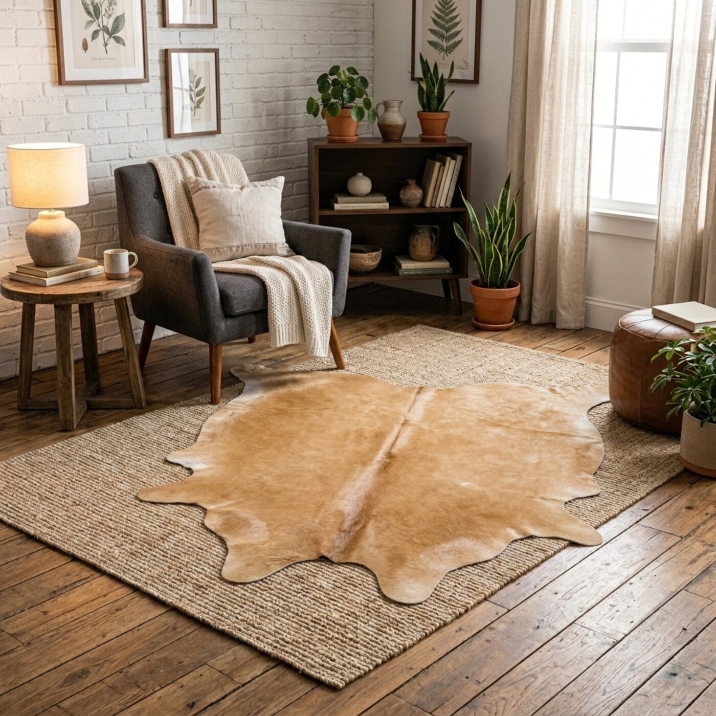 Koeienhuid Bruin - image 1