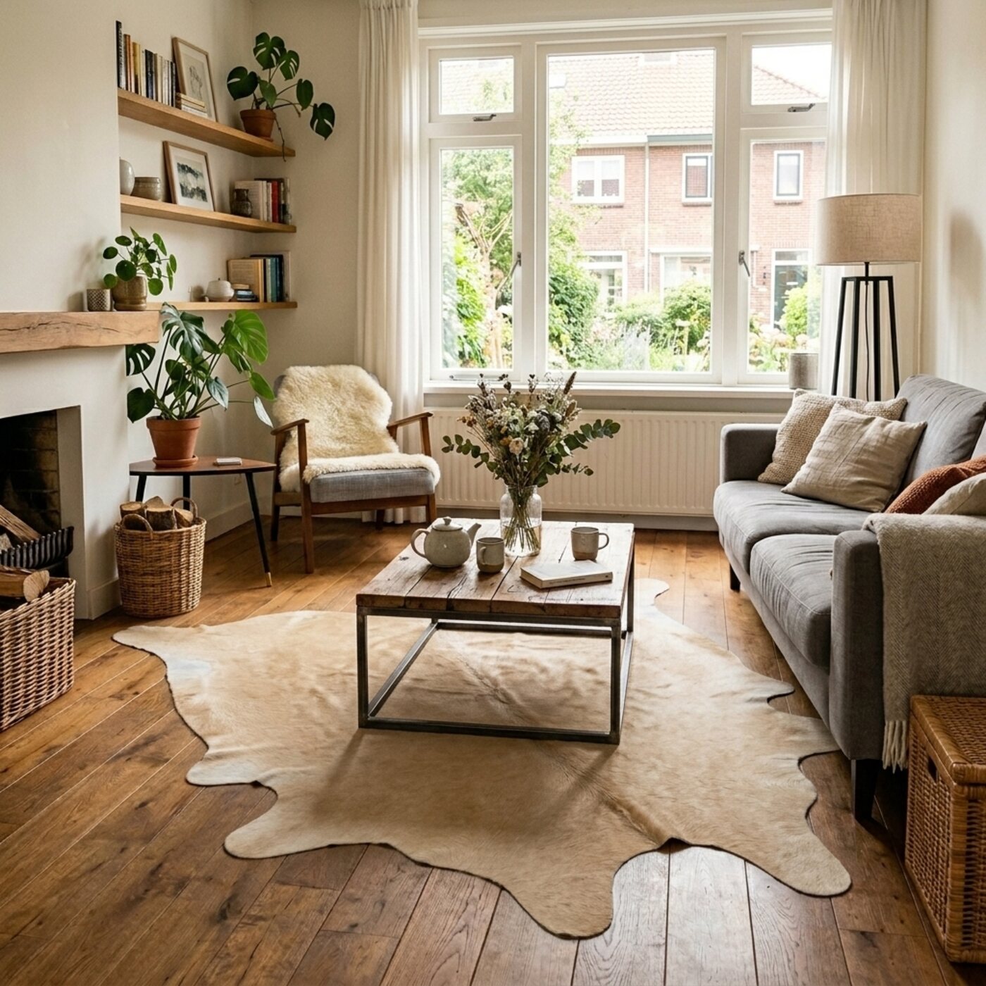 Koeienhuid Beige - image 2