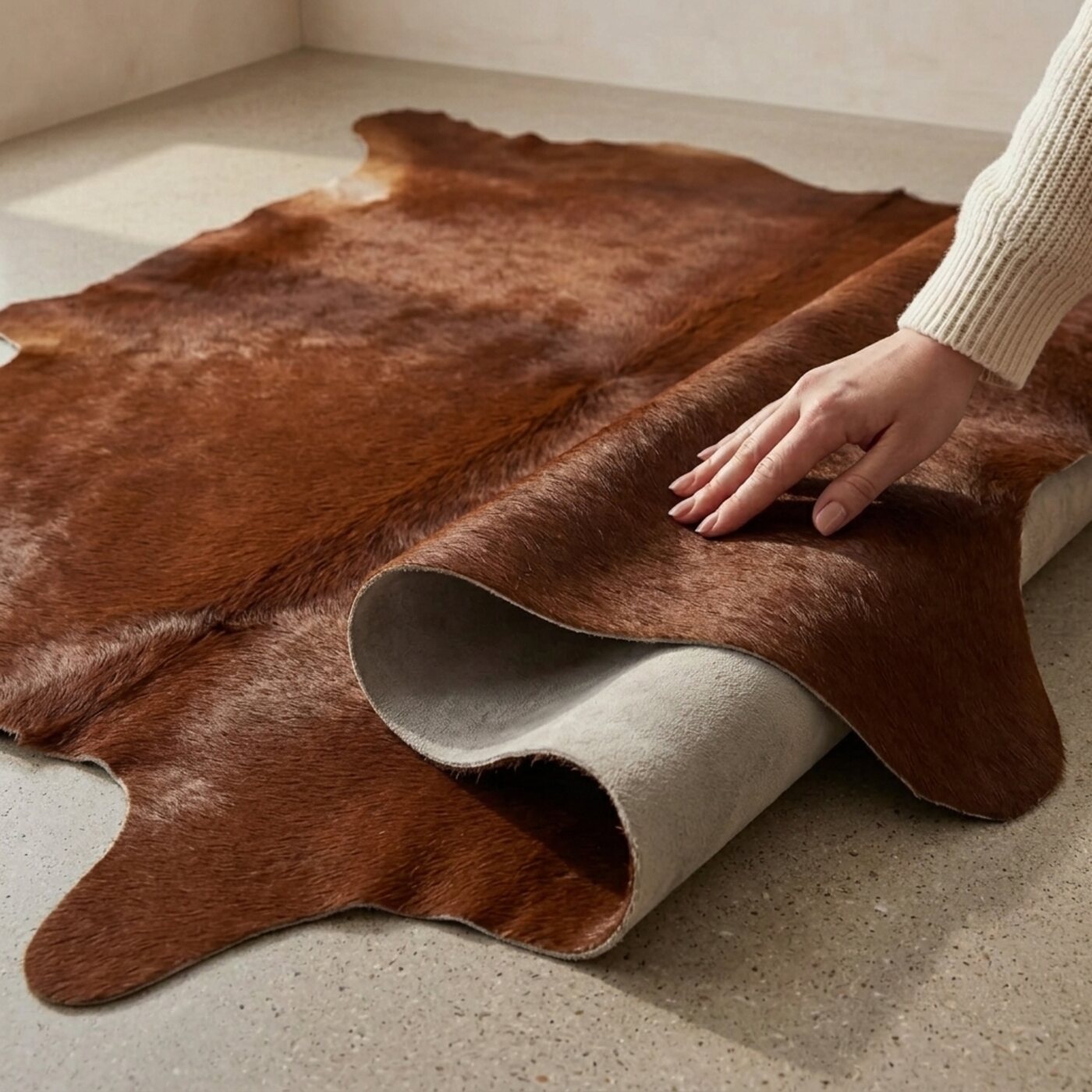 Koeienhuid Roodbruin - image 4