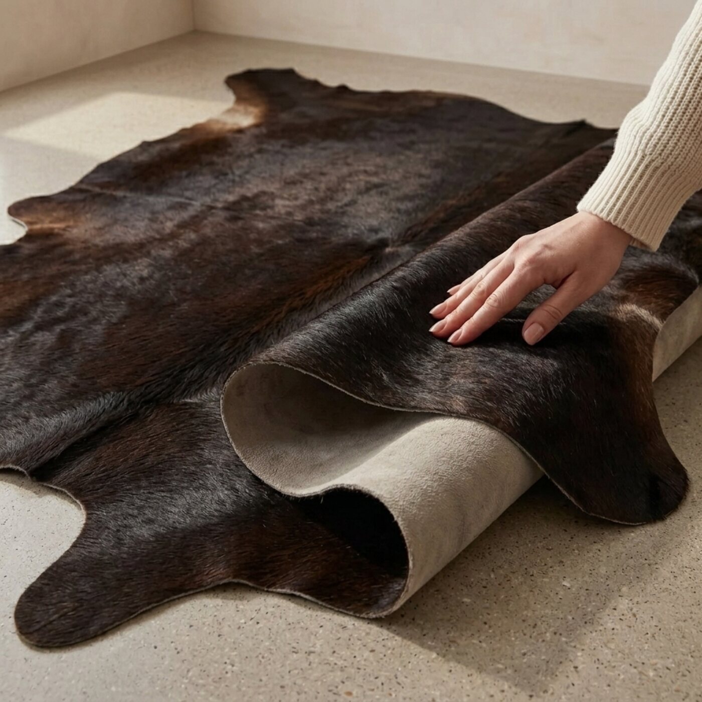 Koeienhuid Donkerbruin - image 4