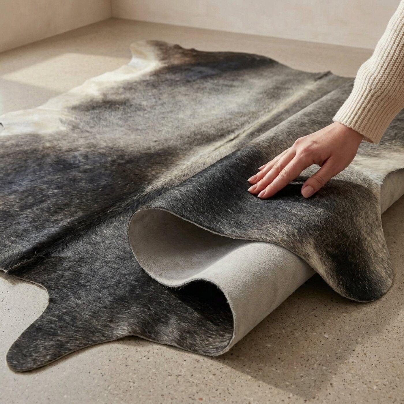 Koeienhuid Donkergrijs - image 4