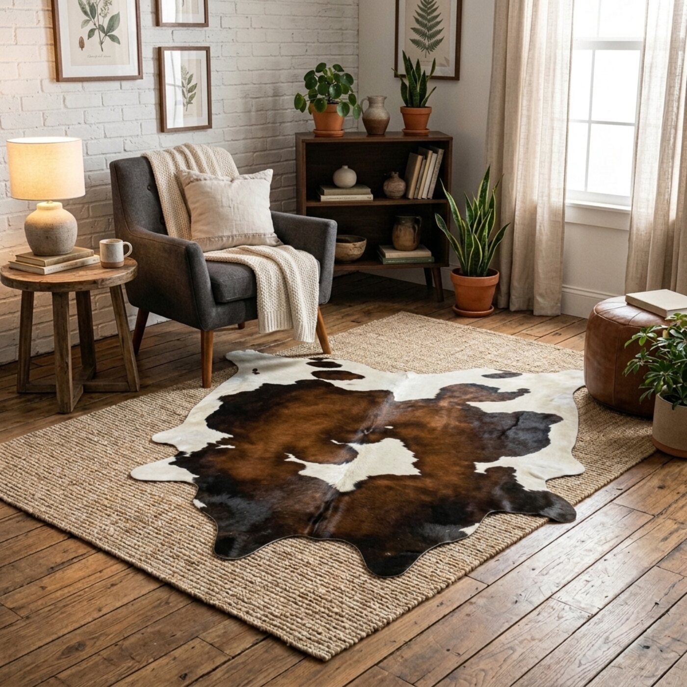 Koeienhuid Driekleur Licht - image 1