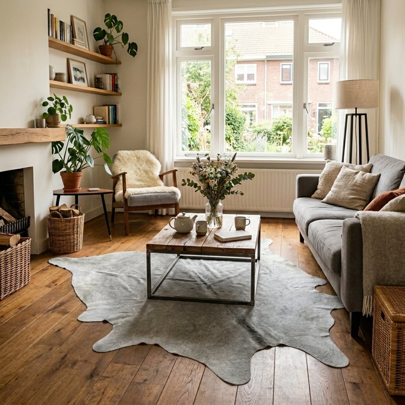 Koeienhuid Lichtgrijs - image 2