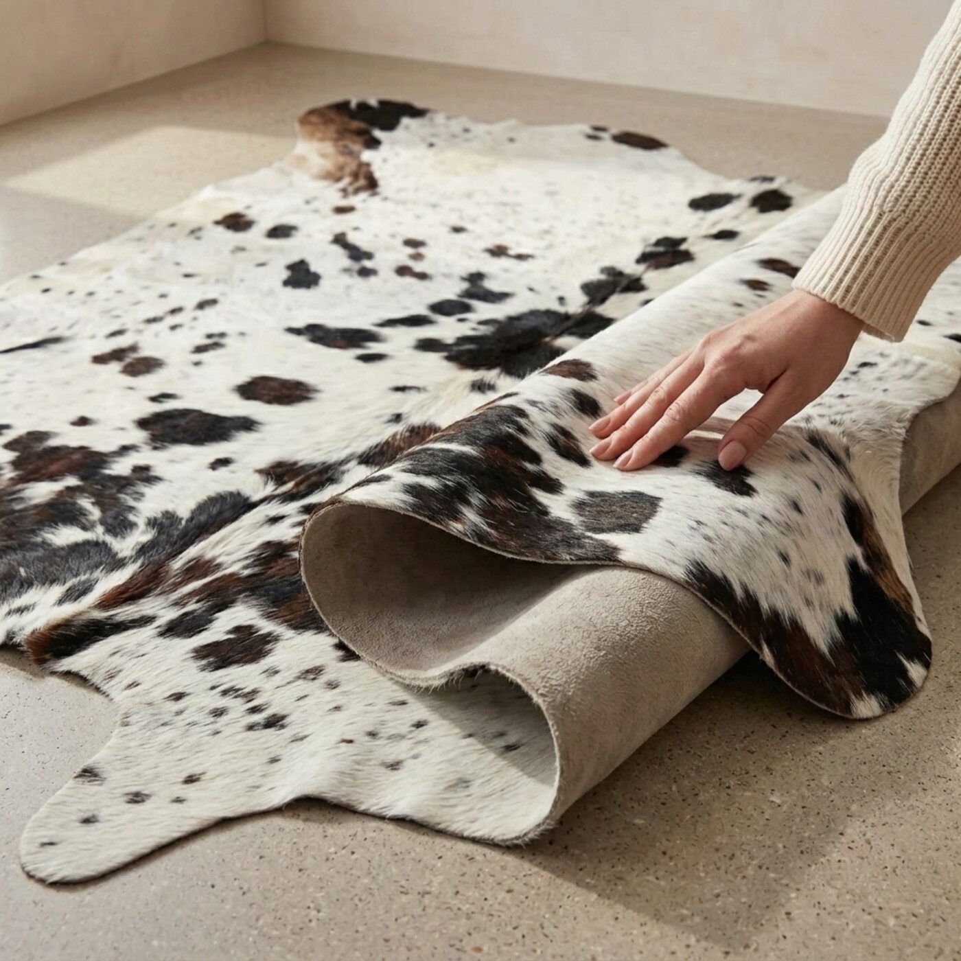 Koeienhuid Normandier Driekleur Licht - image 4