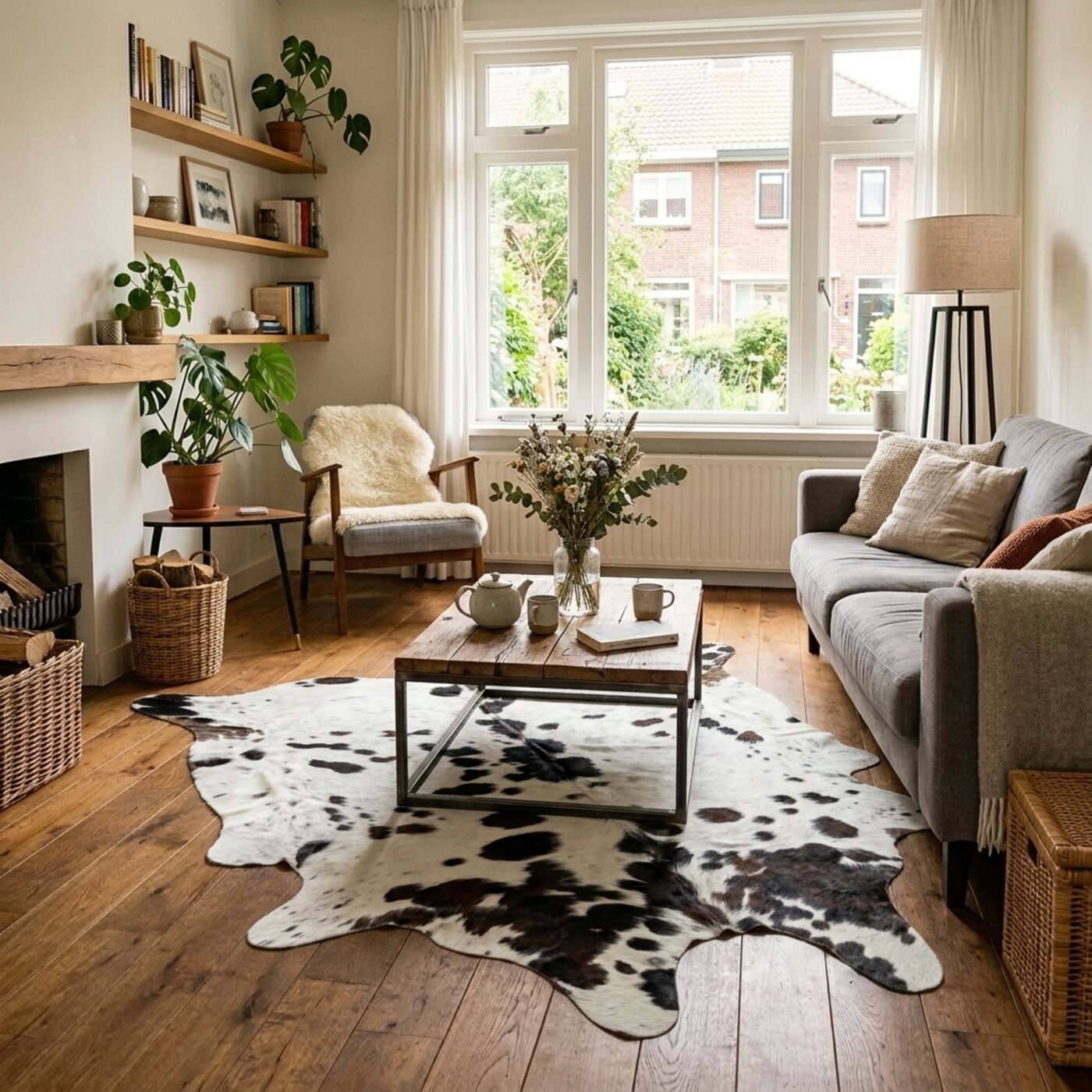 Koeienhuid Normandier Driekleur Licht - image 2