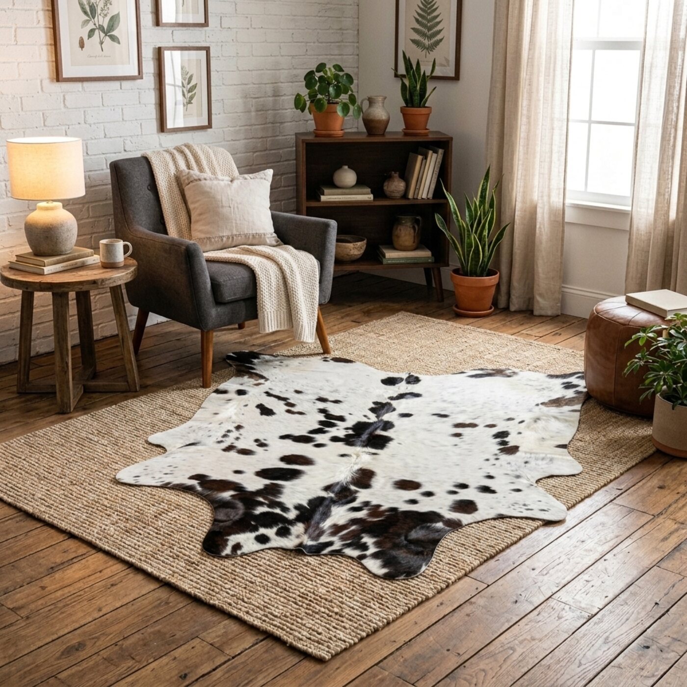 Koeienhuid Normandier Driekleur Licht - image 1