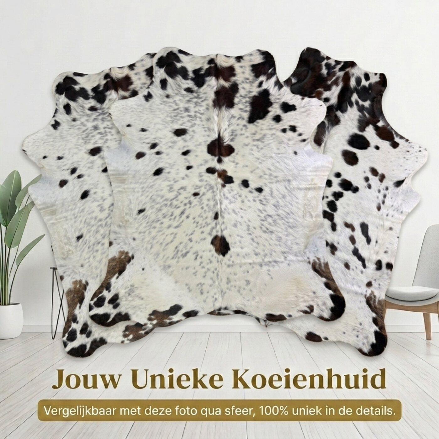 Koeienhuid Normandier Driekleur Licht - image 6