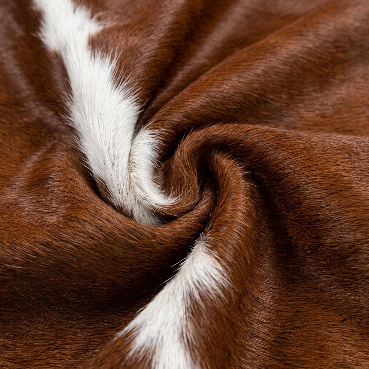 Koeienhuid Hereford Roodbruin-Wit - image 5