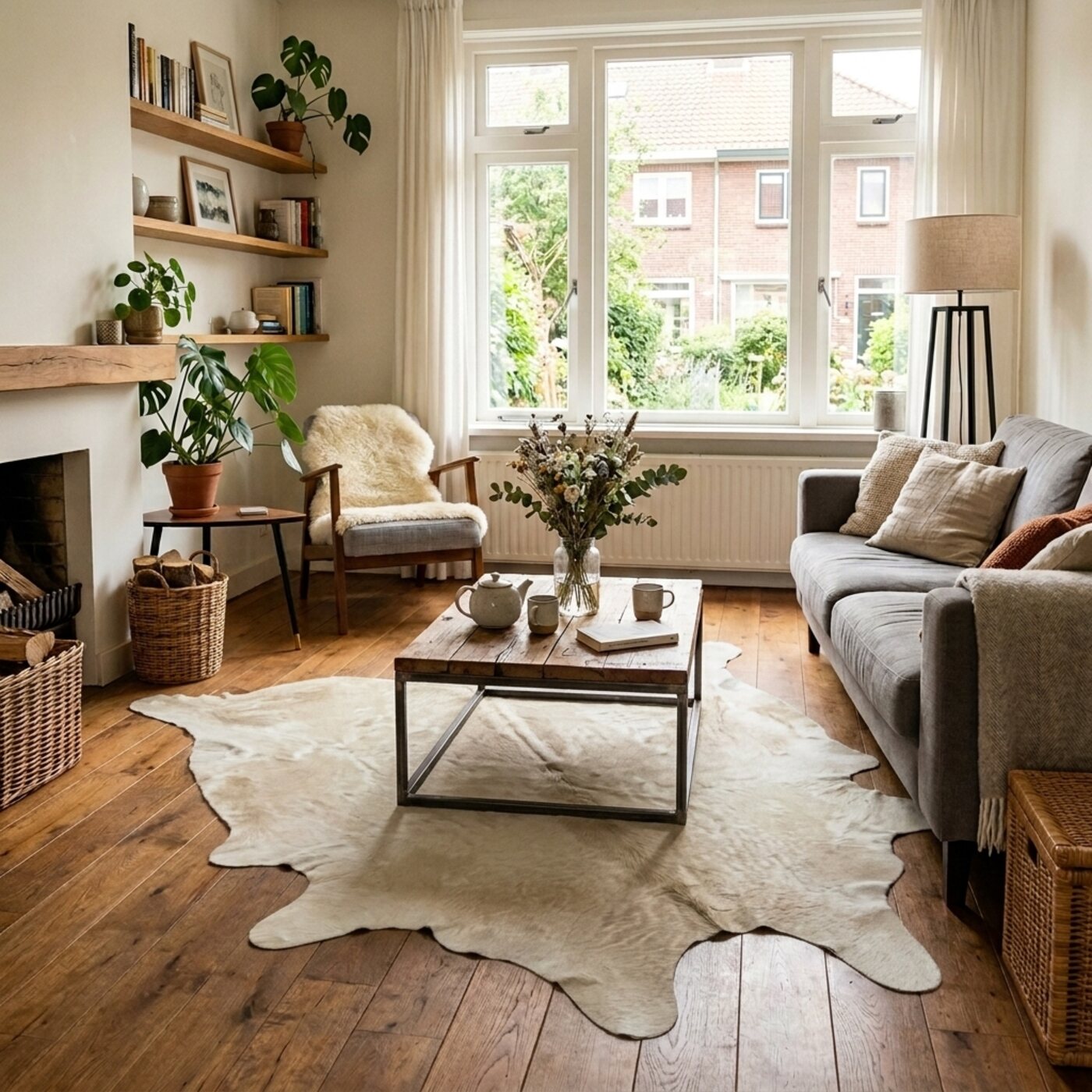 Koeienhuid Champagne Taupe - image 2