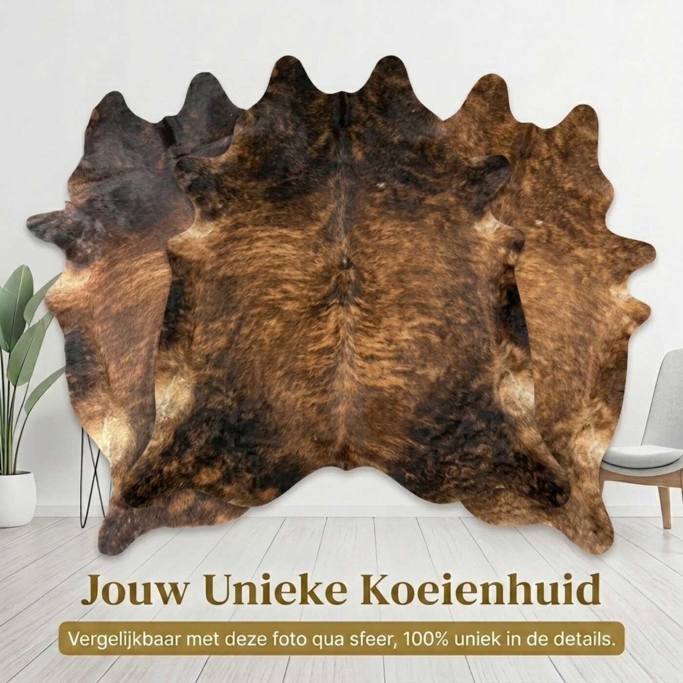 Koeienhuid Warm Bruin - image 6