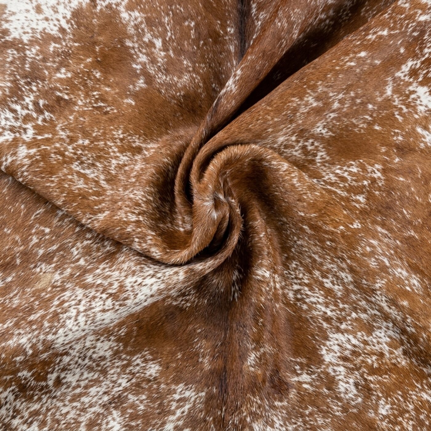 Koeienhuid Zout & Peper Bruin-Wit Donker - image 5