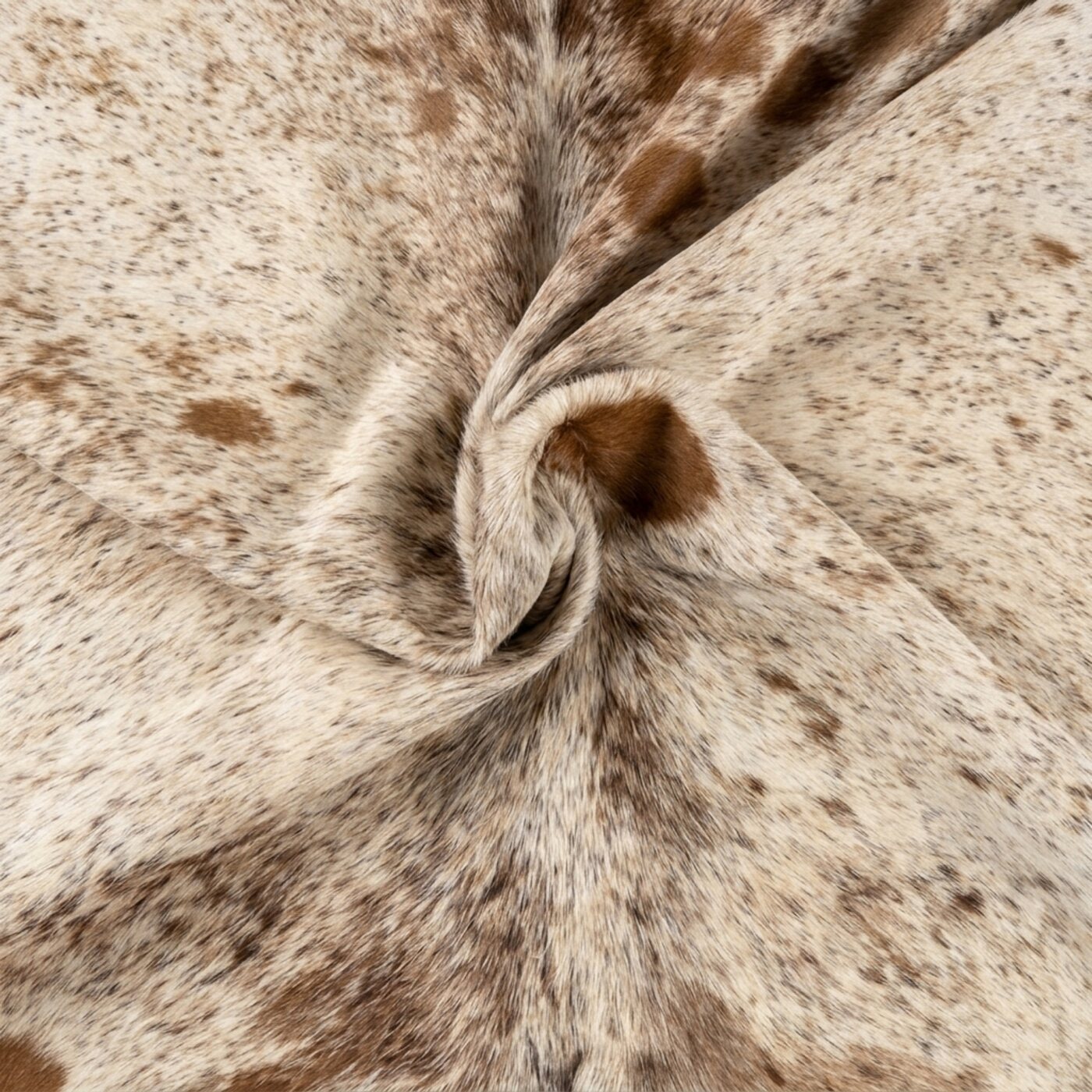 Koeienhuid Zout & Peper Bruin-Wit Licht - image 5