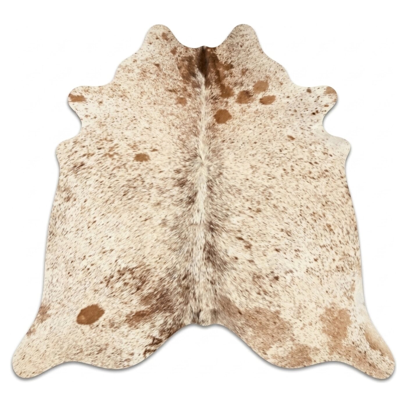 Zout & peper bruin-wit licht bovenaanzicht