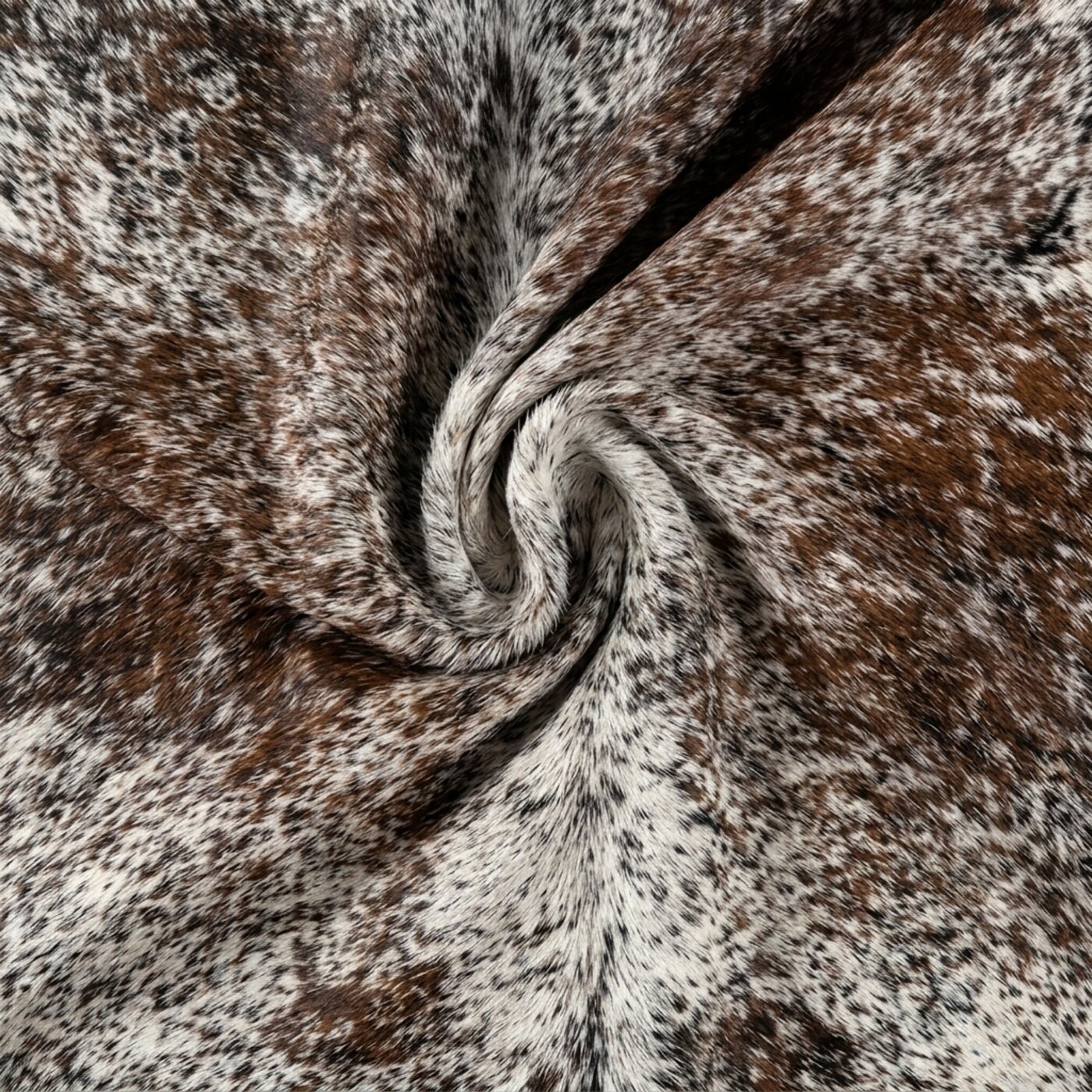 Koeienhuid Zout & Peper Driekleur - image 5