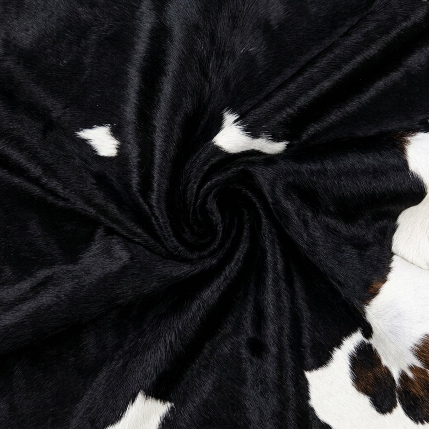 Koeienhuid Zwart-Wit Bont Donker - image 5