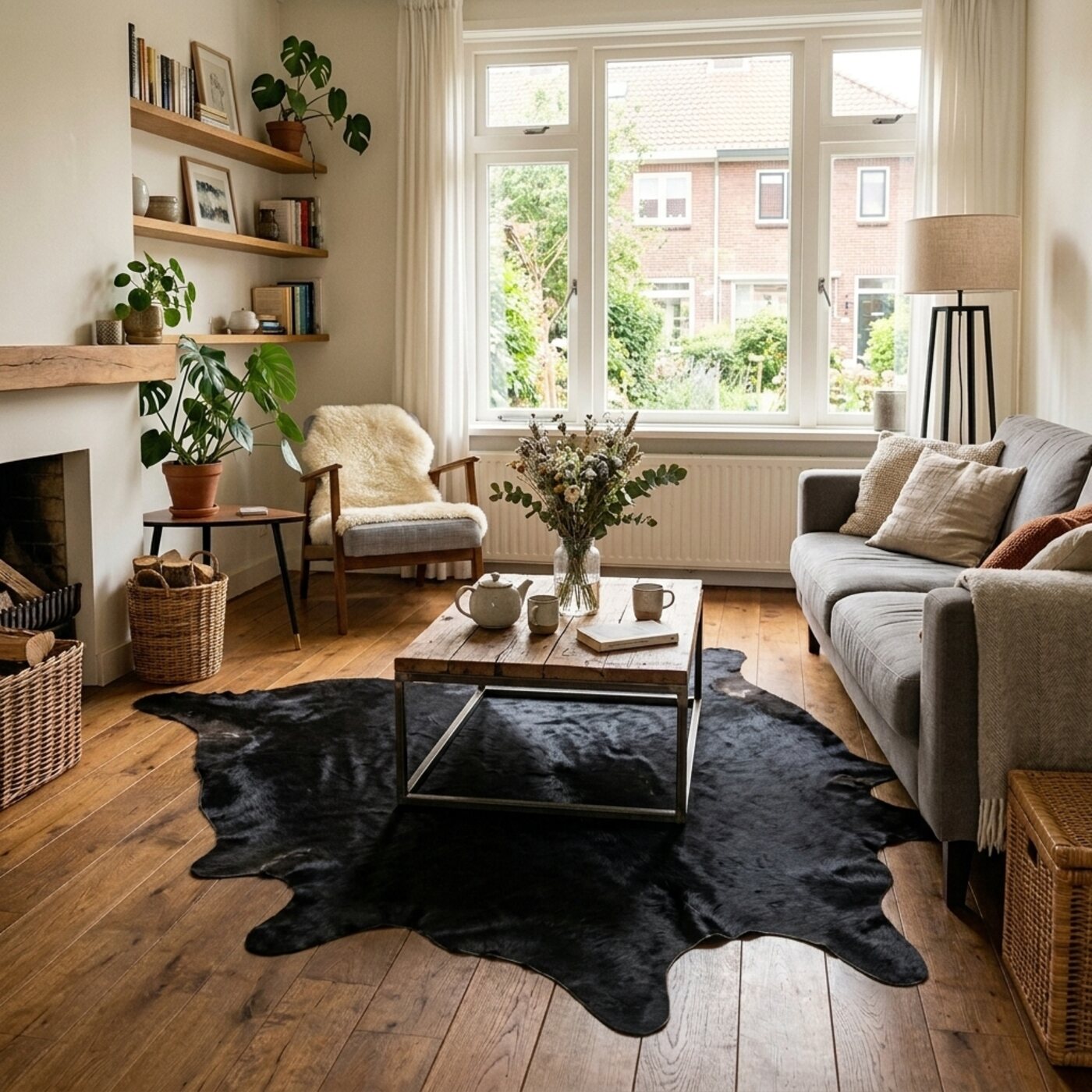 Koeienhuid Zwart - image 2