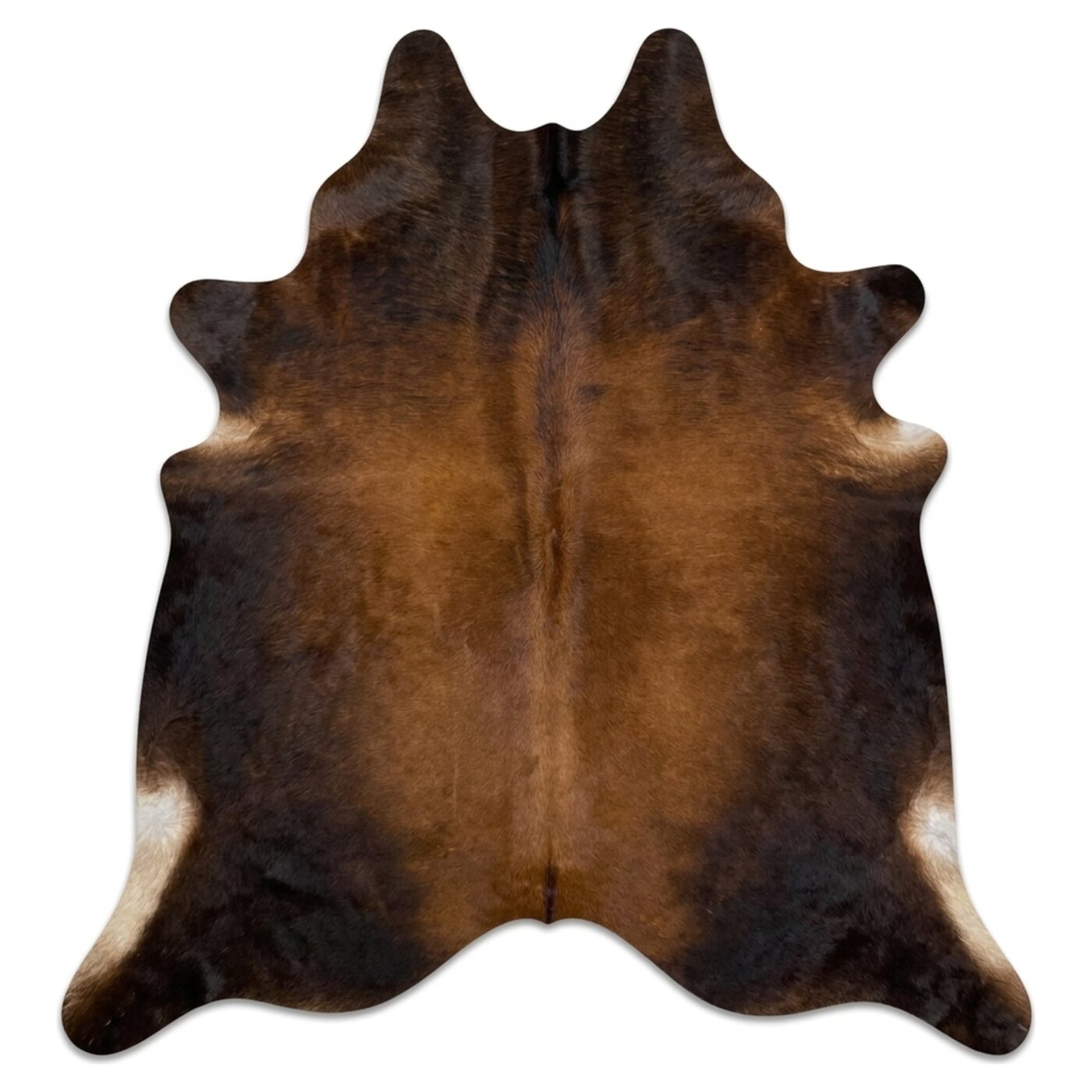 Zwartbruin Melange bovenaanzicht