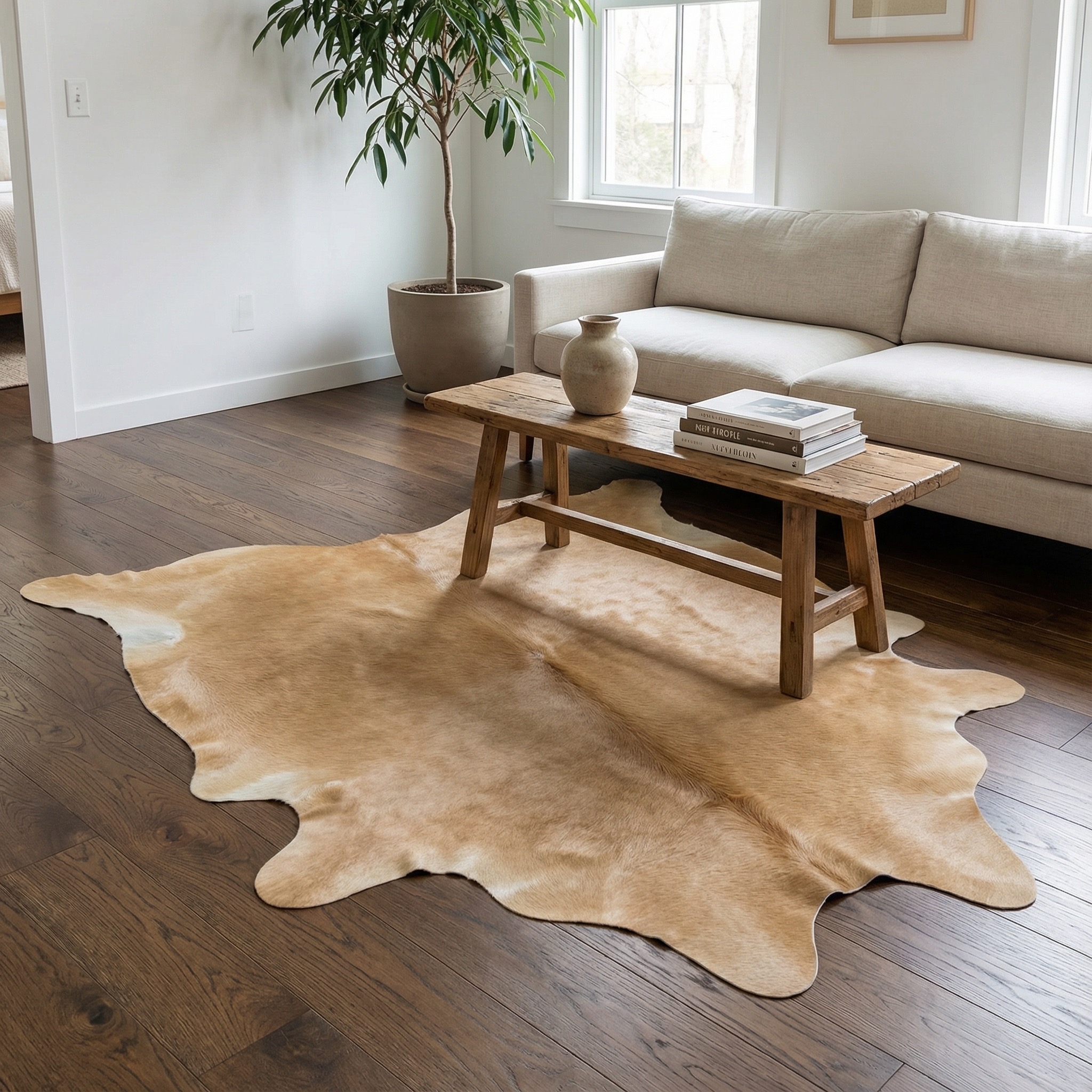 Koeienhuid Beige - image 2