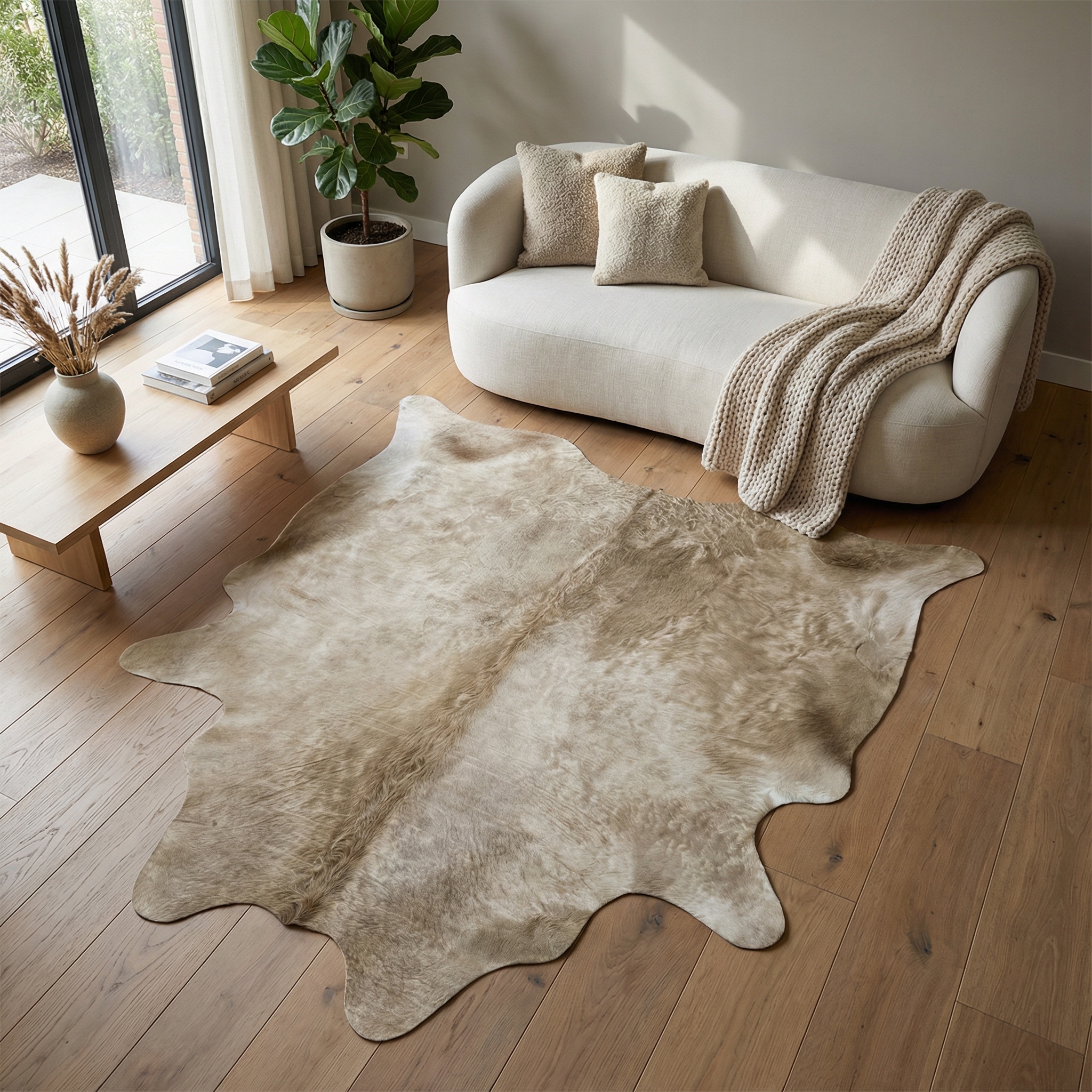 Koeienhuid Taupe - image 2