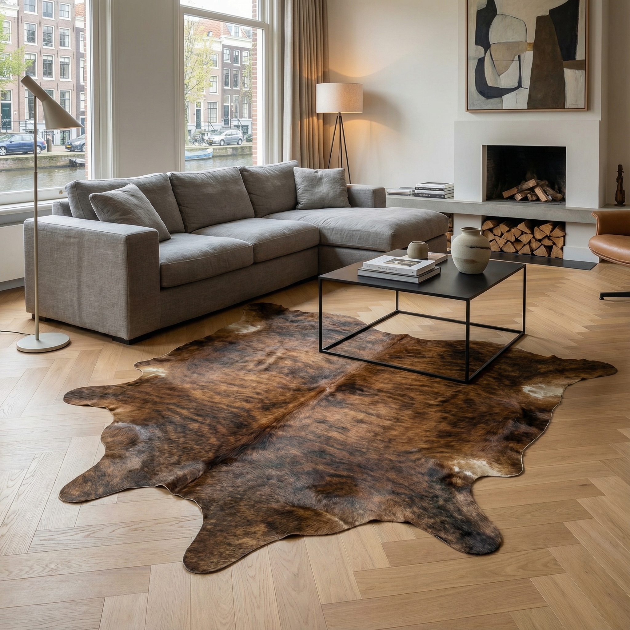 Koeienhuid Warm Bruin - image 2