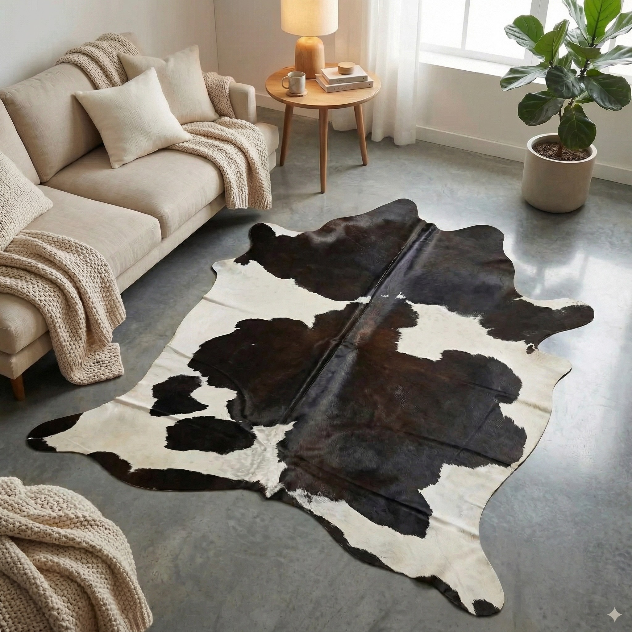 Koeienhuid Zwart Wit - image 3