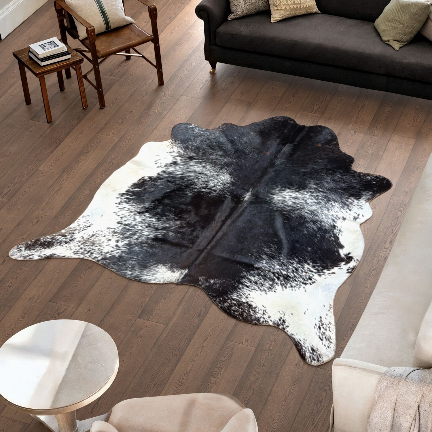 Koeienhuid Vloerkleed 213x206 cm - image 1
