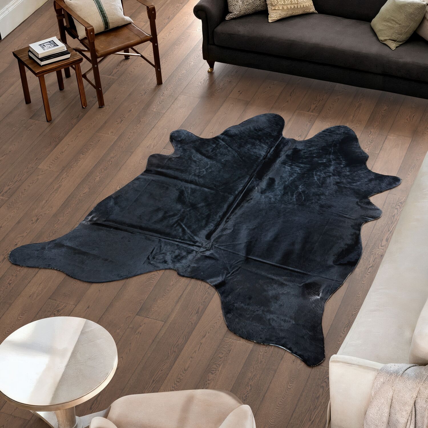 Koeienhuid Vloerkleed 219x203 cm - image 1