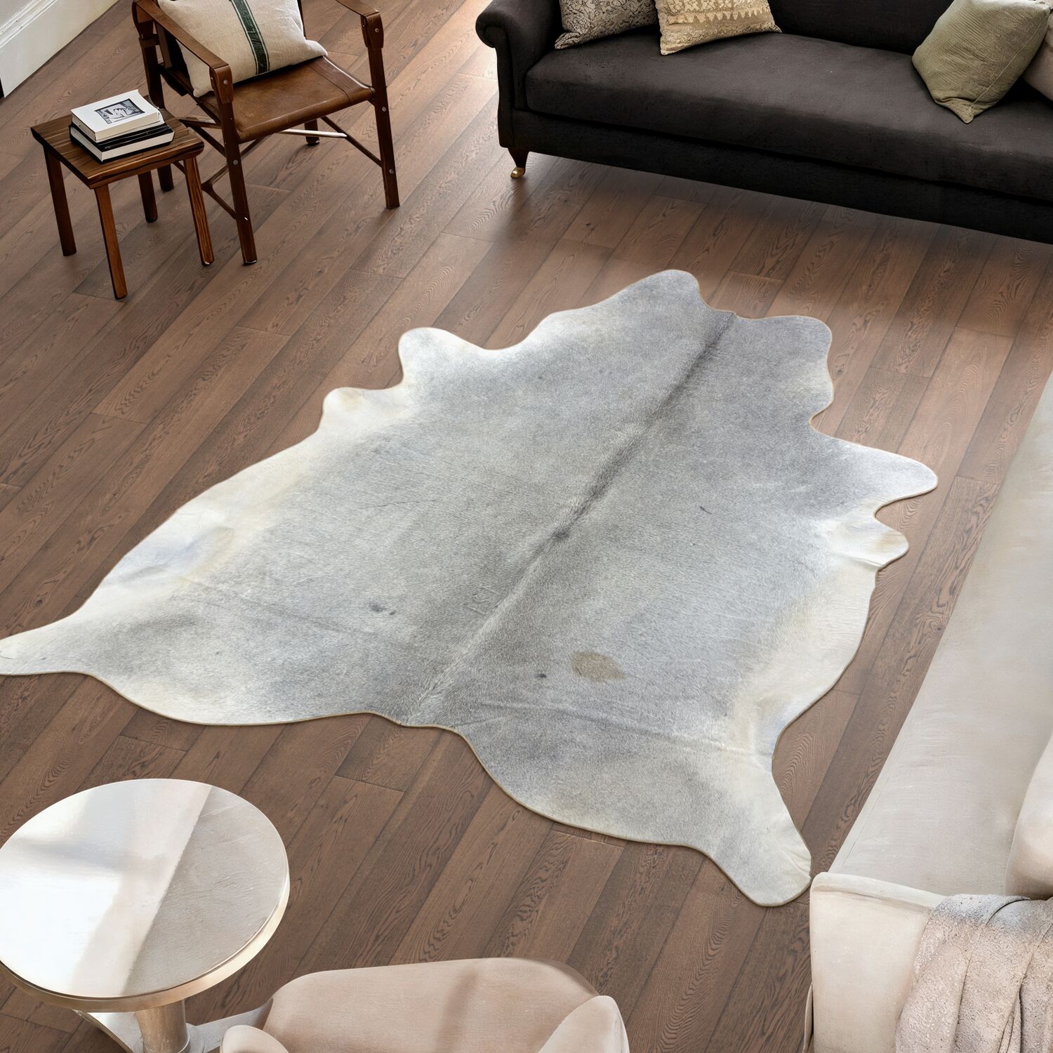 Koeienhuid Vloerkleed 221x207 cm XL (Groot) - image 1