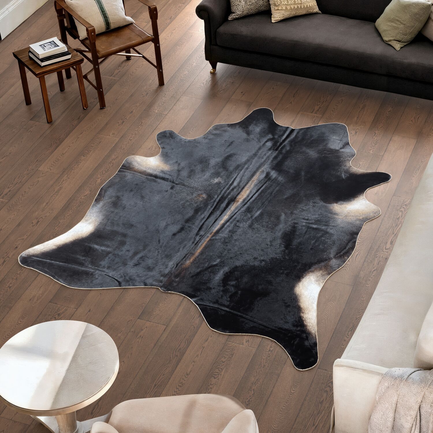 Koeienhuid Vloerkleed 223x191 cm XL (Groot) - image 1