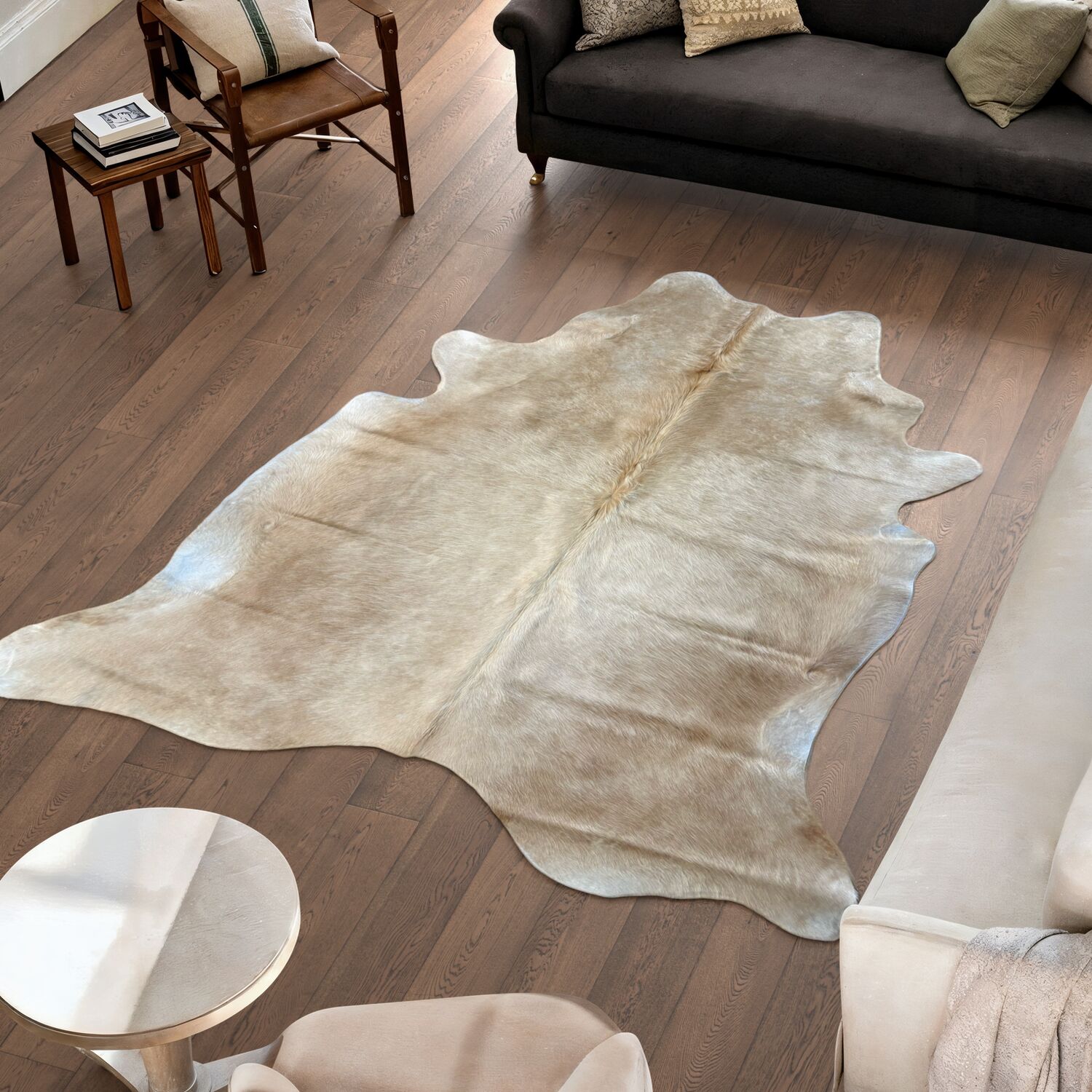 Koeienhuid Vloerkleed 227x214 cm XL (Groot) - image 1