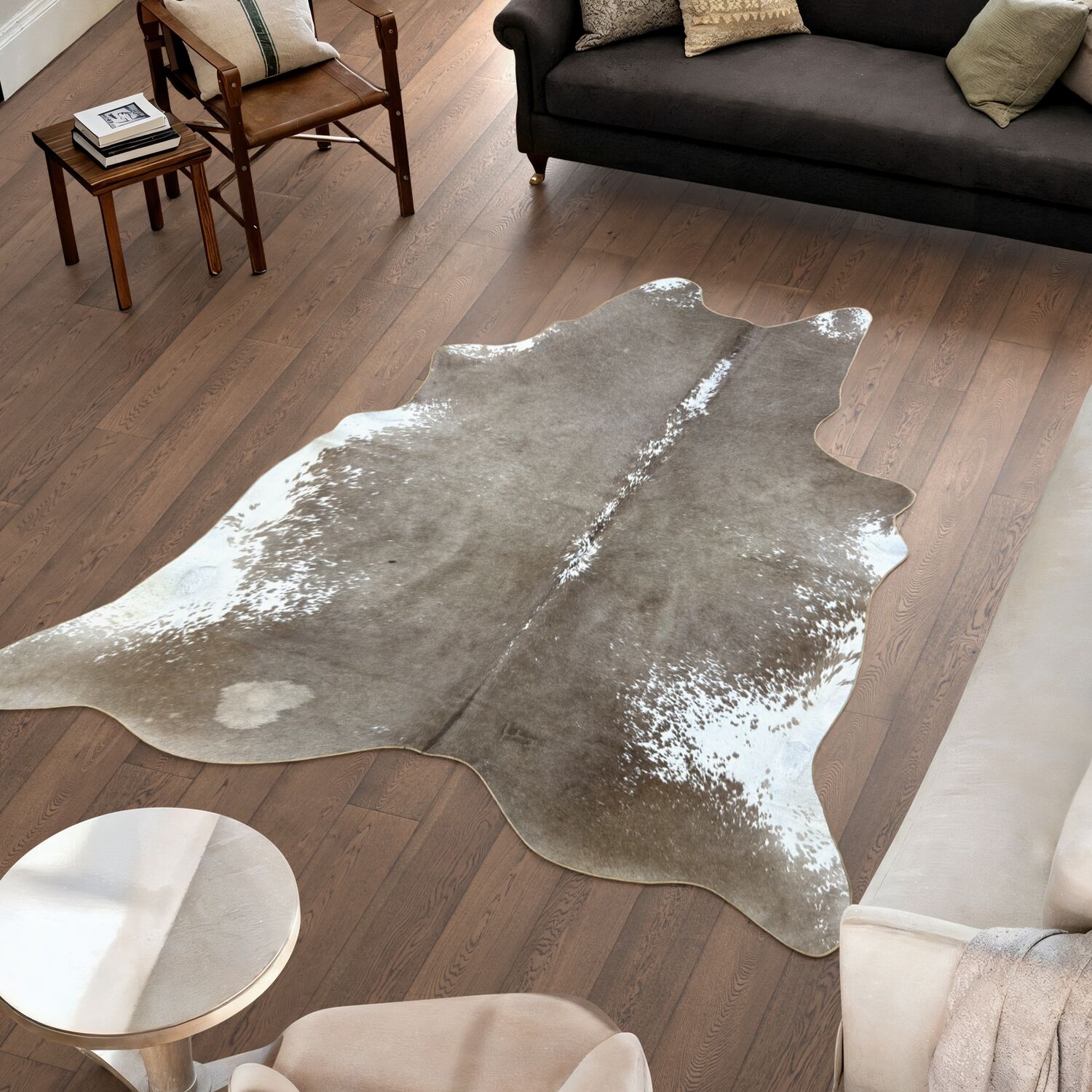 Koeienhuid Vloerkleed 227x214 cm XL (Groot) - image 1