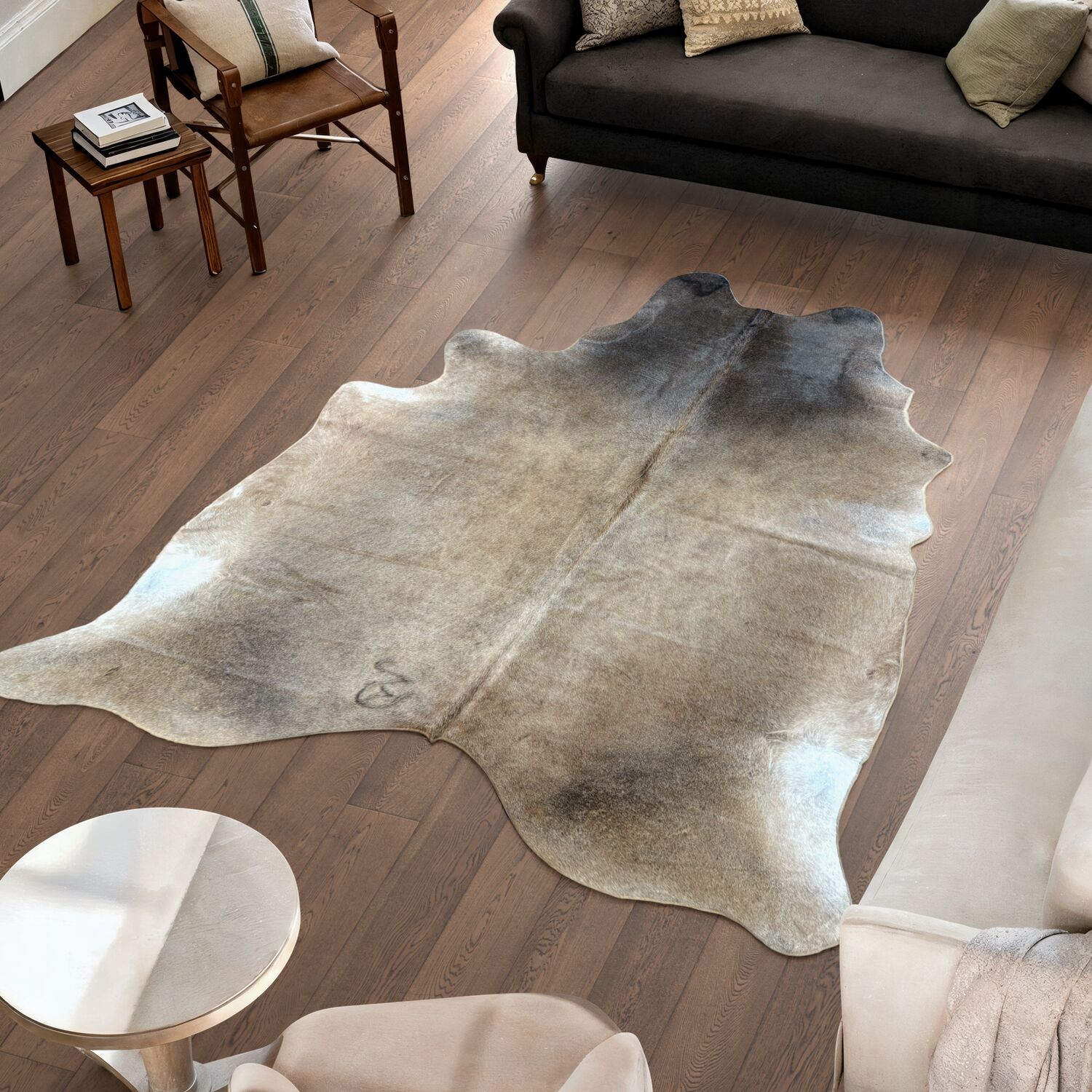 Koeienhuid Vloerkleed 229x213 cm XL (Groot) - image 1