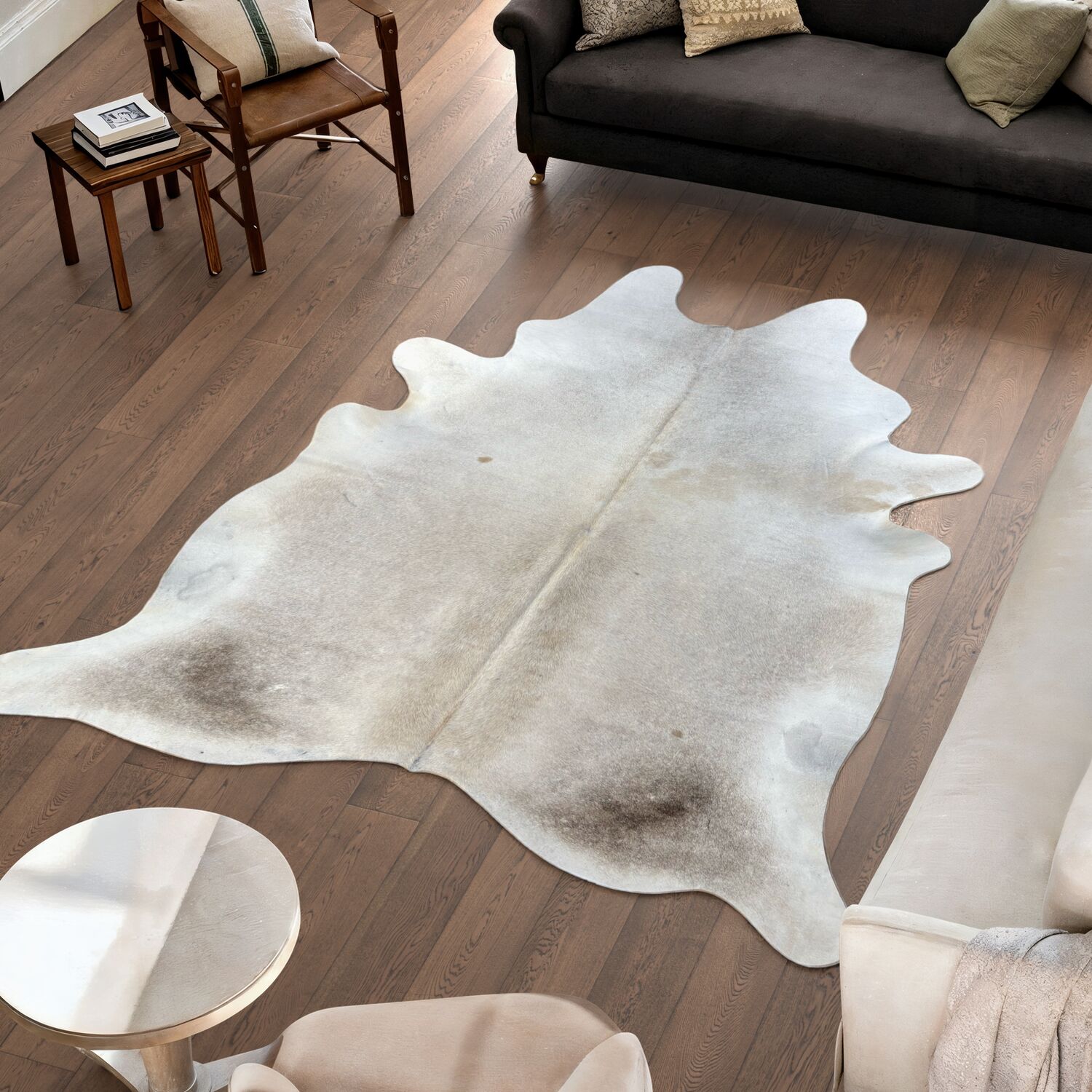 Koeienhuid Vloerkleed 232x218 cm XL (Groot) - image 1
