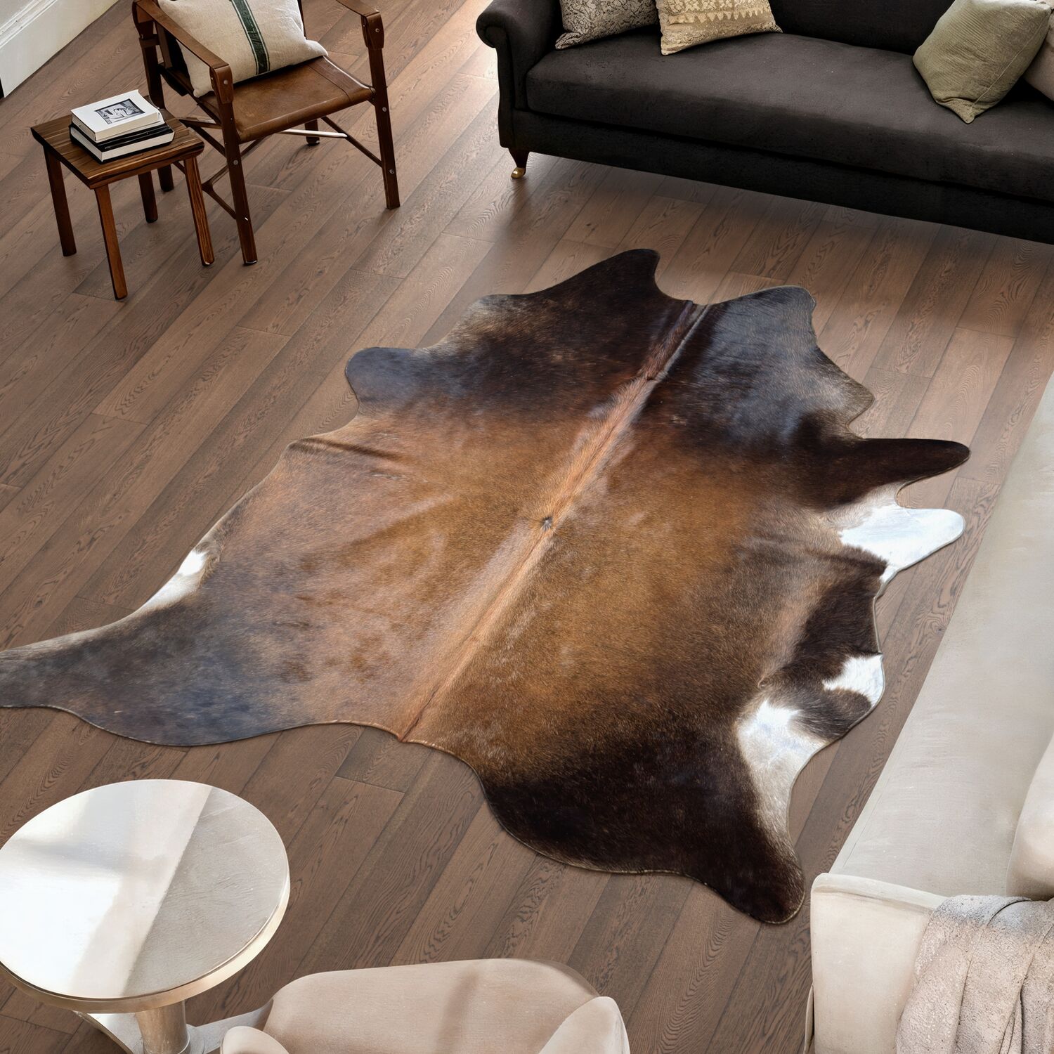 Koeienhuid Vloerkleed 236x208 cm XL (Groot) - image 1
