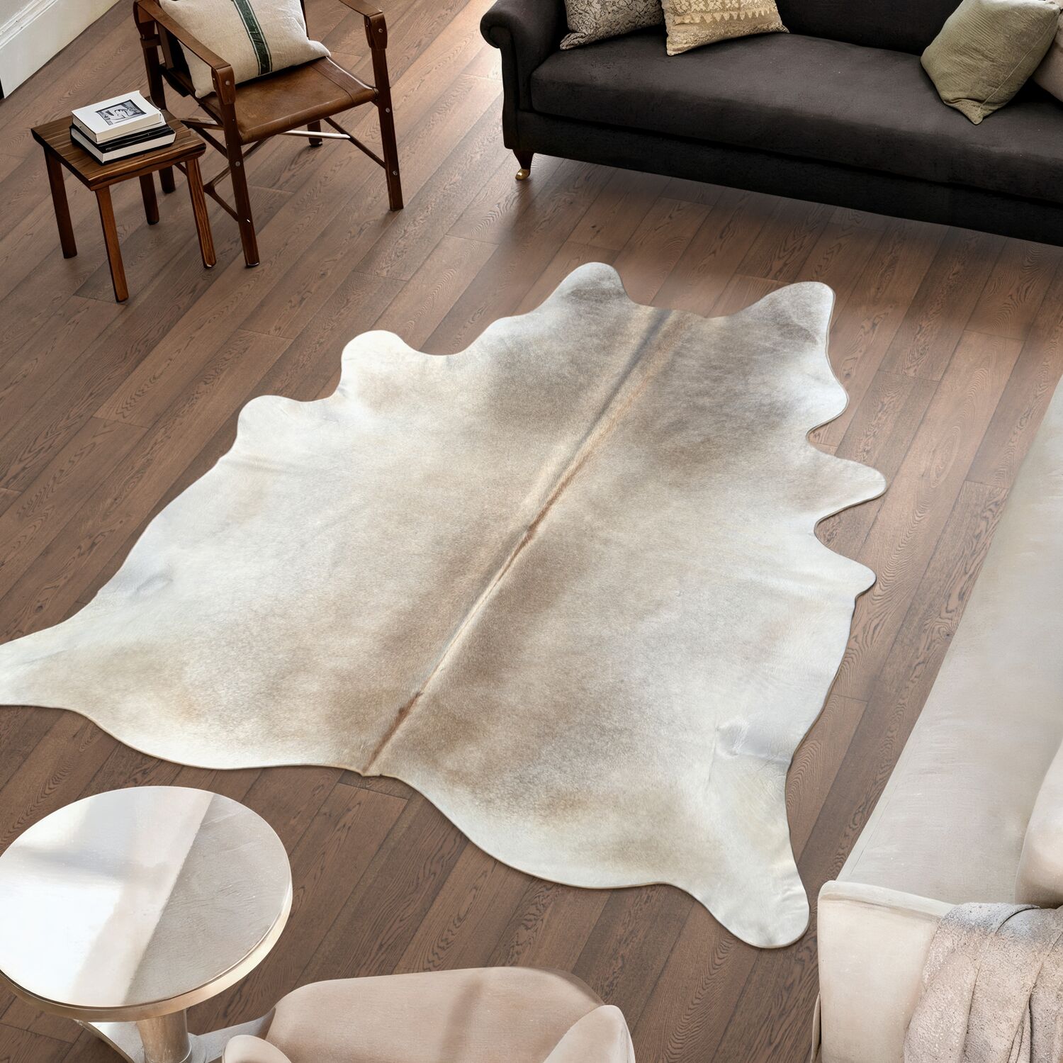 Koeienhuid Vloerkleed 239x210 cm XL (Groot) - image 1