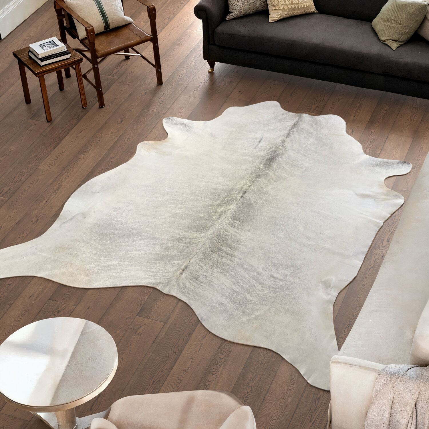 Koeienhuid Vloerkleed 242x230 cm XXL (Extra Groot) - image 1