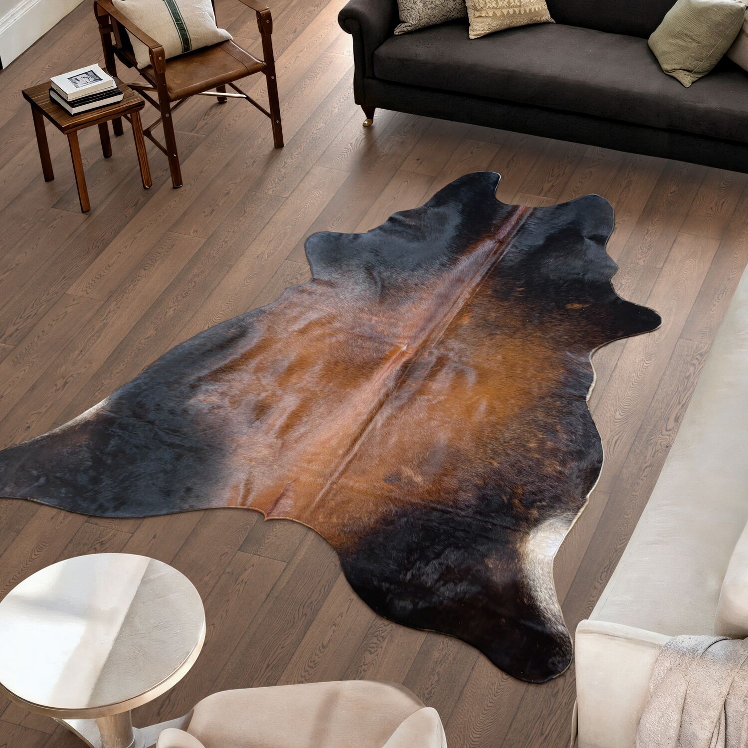 Koeienhuid Vloerkleed 252x214 cm XXL (Extra Groot) - image 1