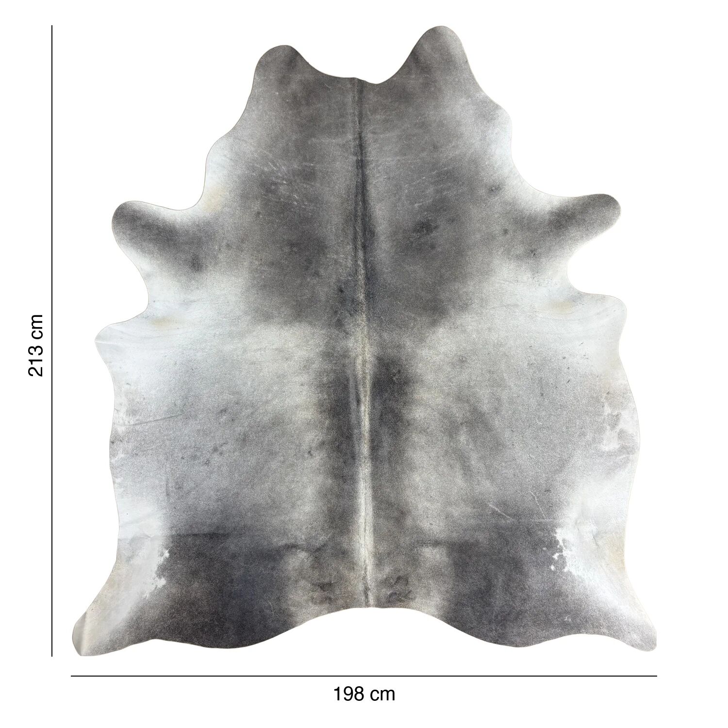 Koeienhuid Vloerkleed 213x198 cm - image 4