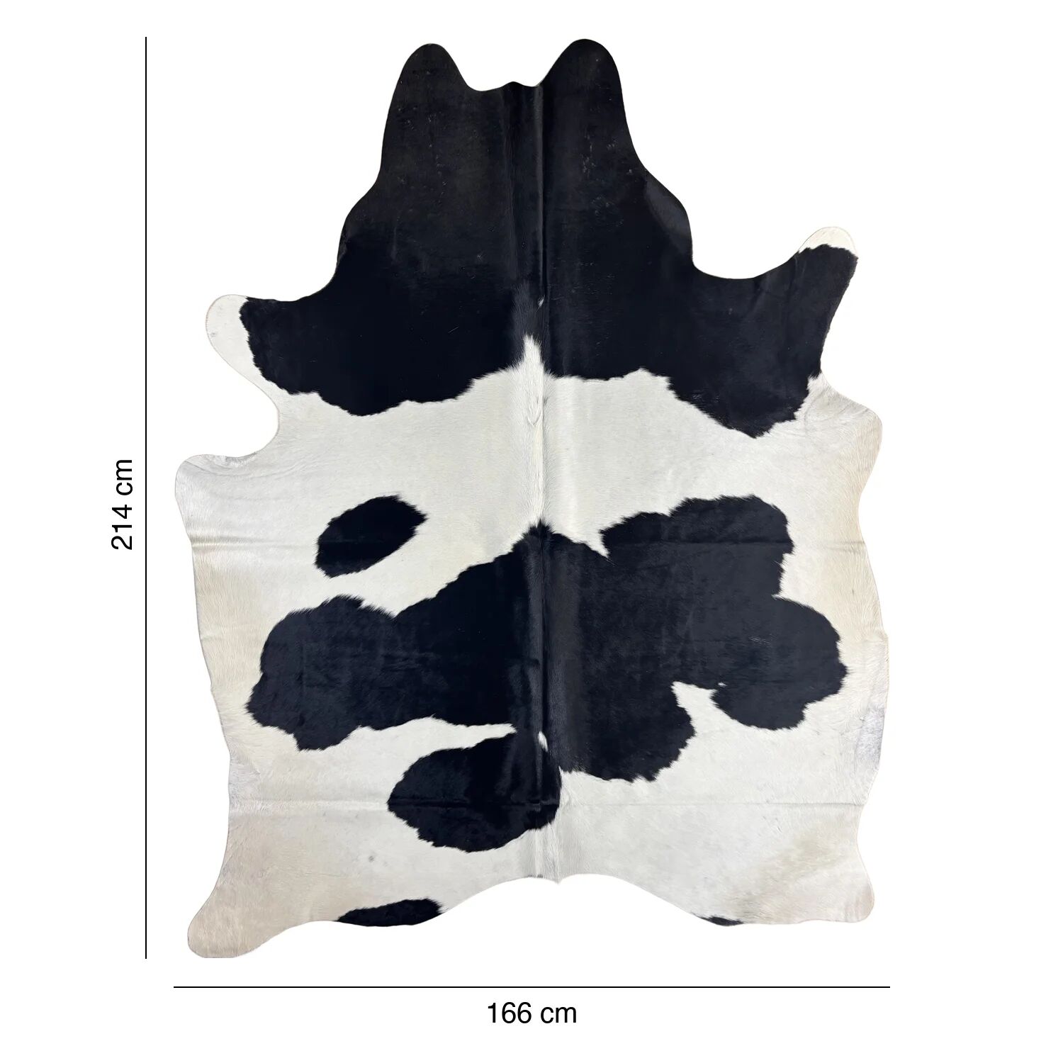 Koeienhuid Vloerkleed 214x166 cm - image 4