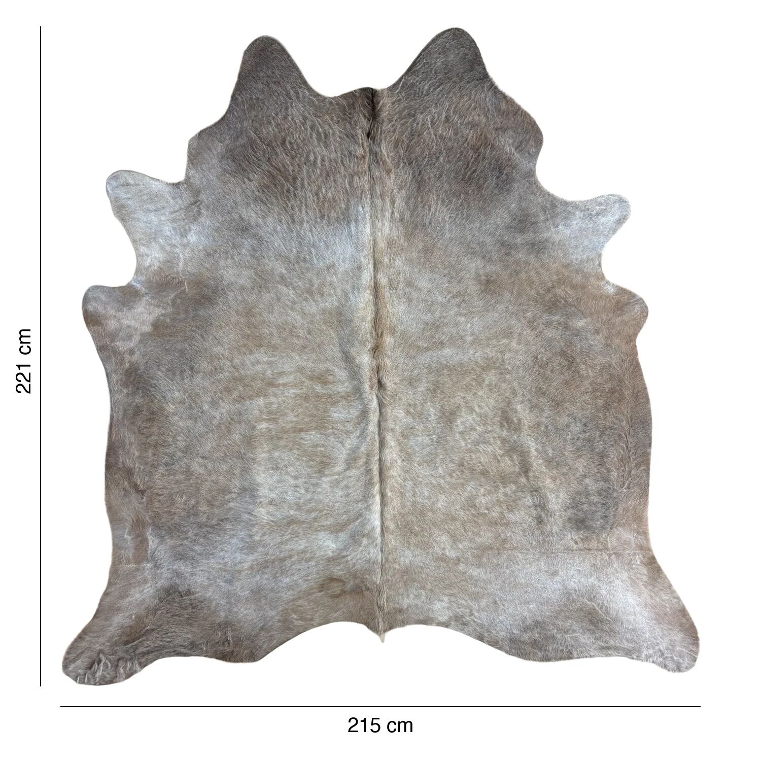 Koeienhuid Vloerkleed 221x215 cm - image 4