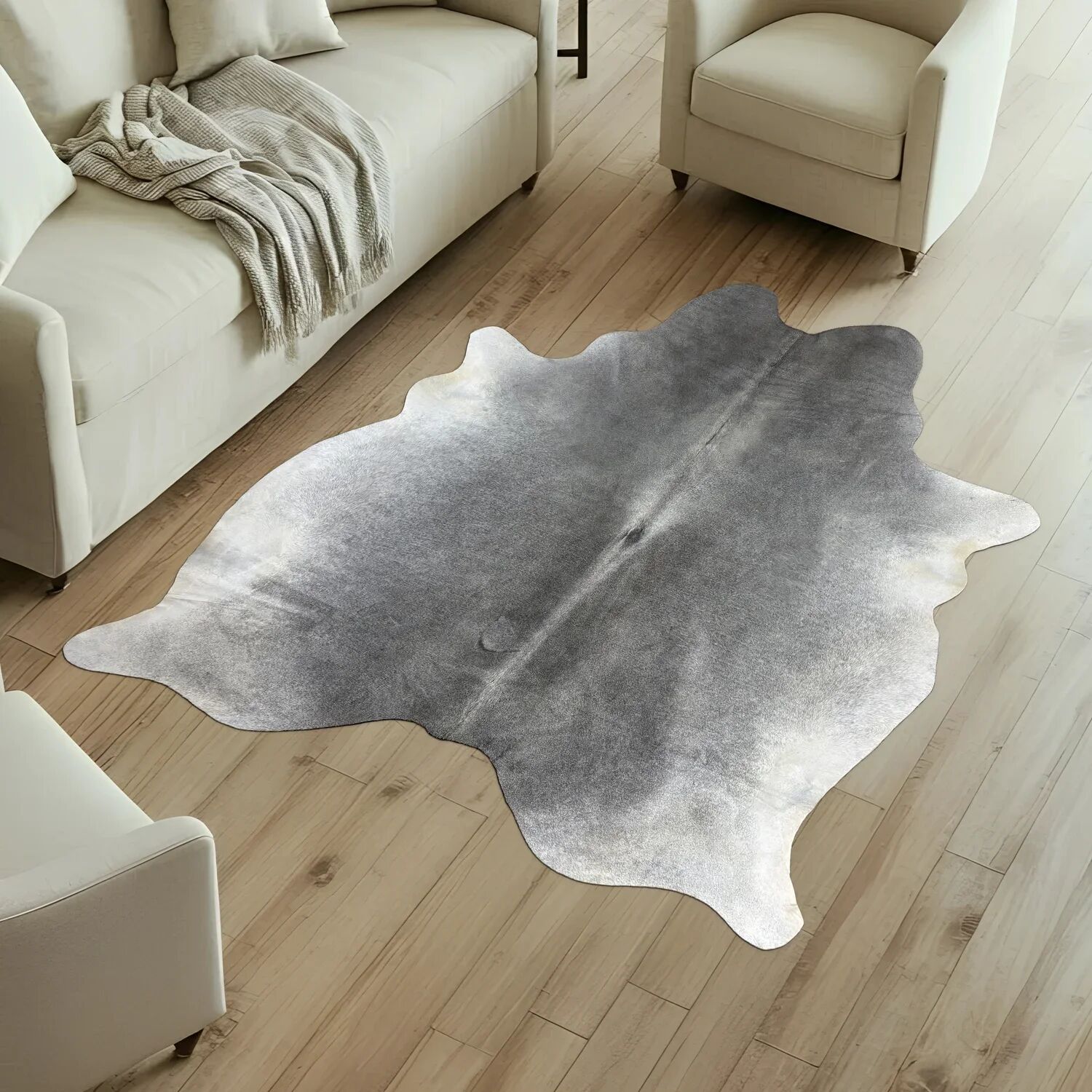 Koeienhuid Vloerkleed 222x195 cm
