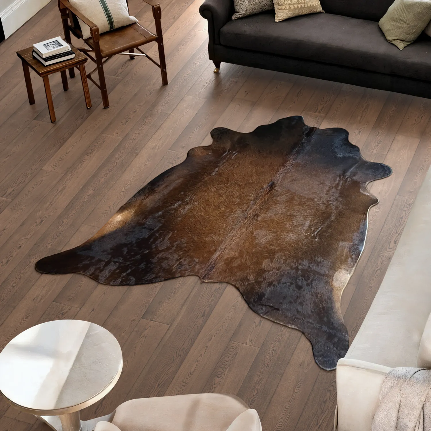 Koeienhuid Vloerkleed 223x194 cm