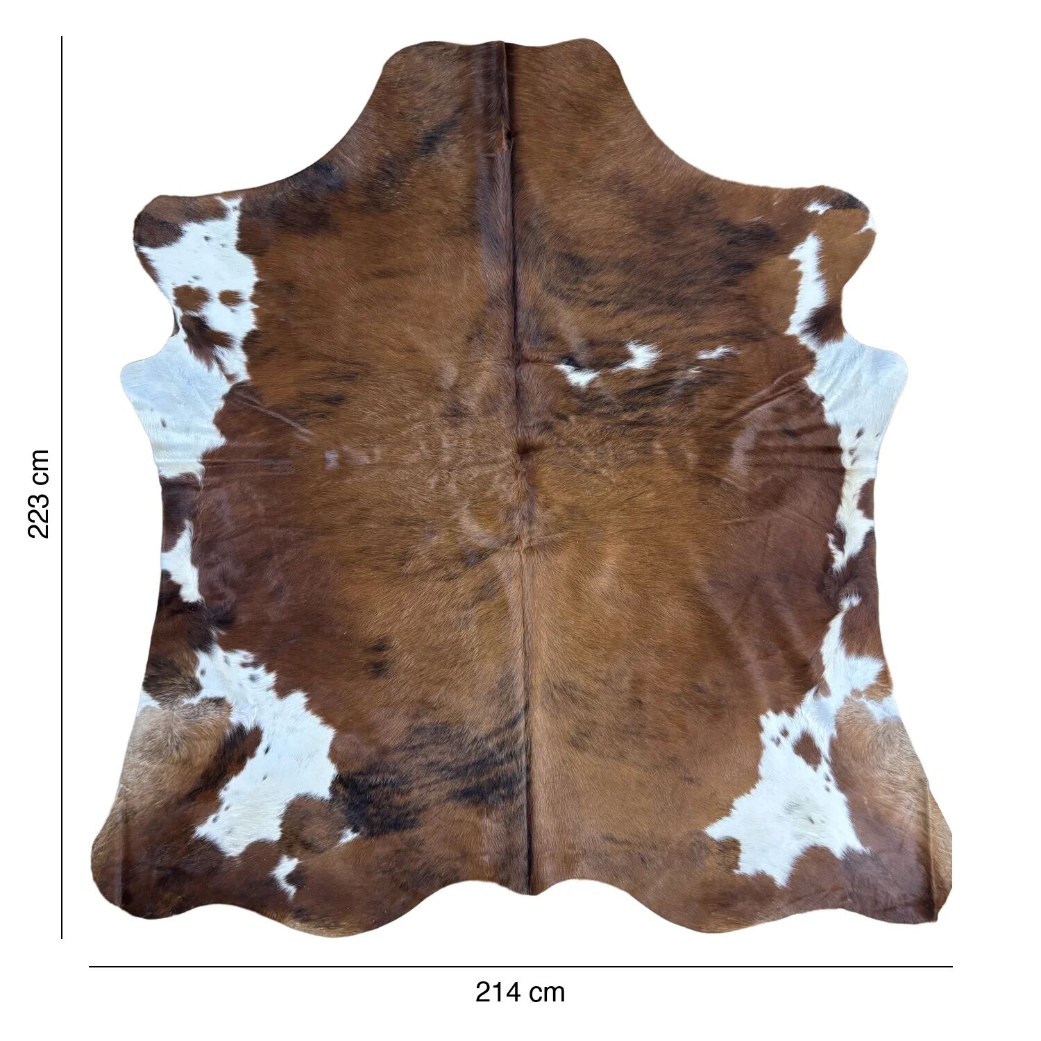 Koeienhuid Vloerkleed 223x214 cm - image 4