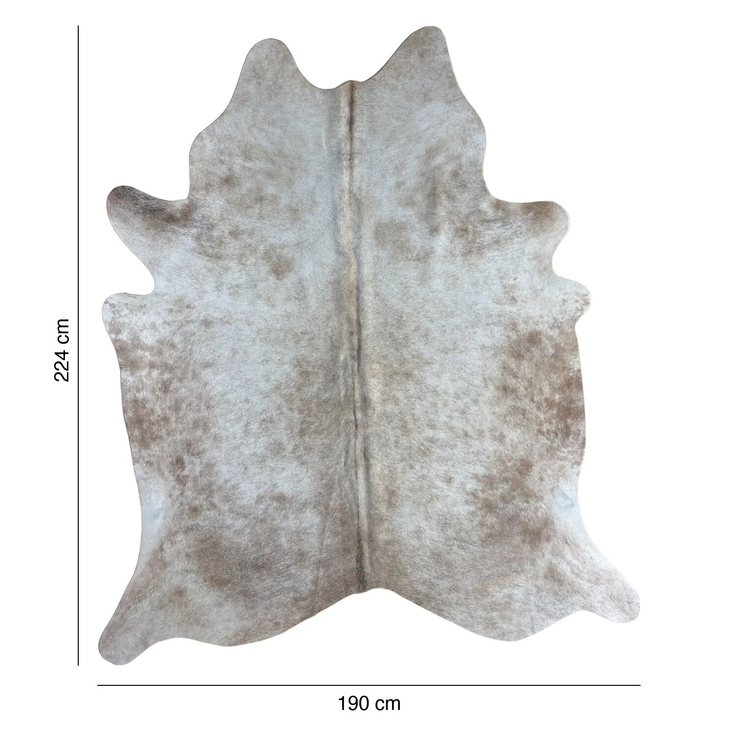 Koeienhuid Vloerkleed 224x190 cm - image 4
