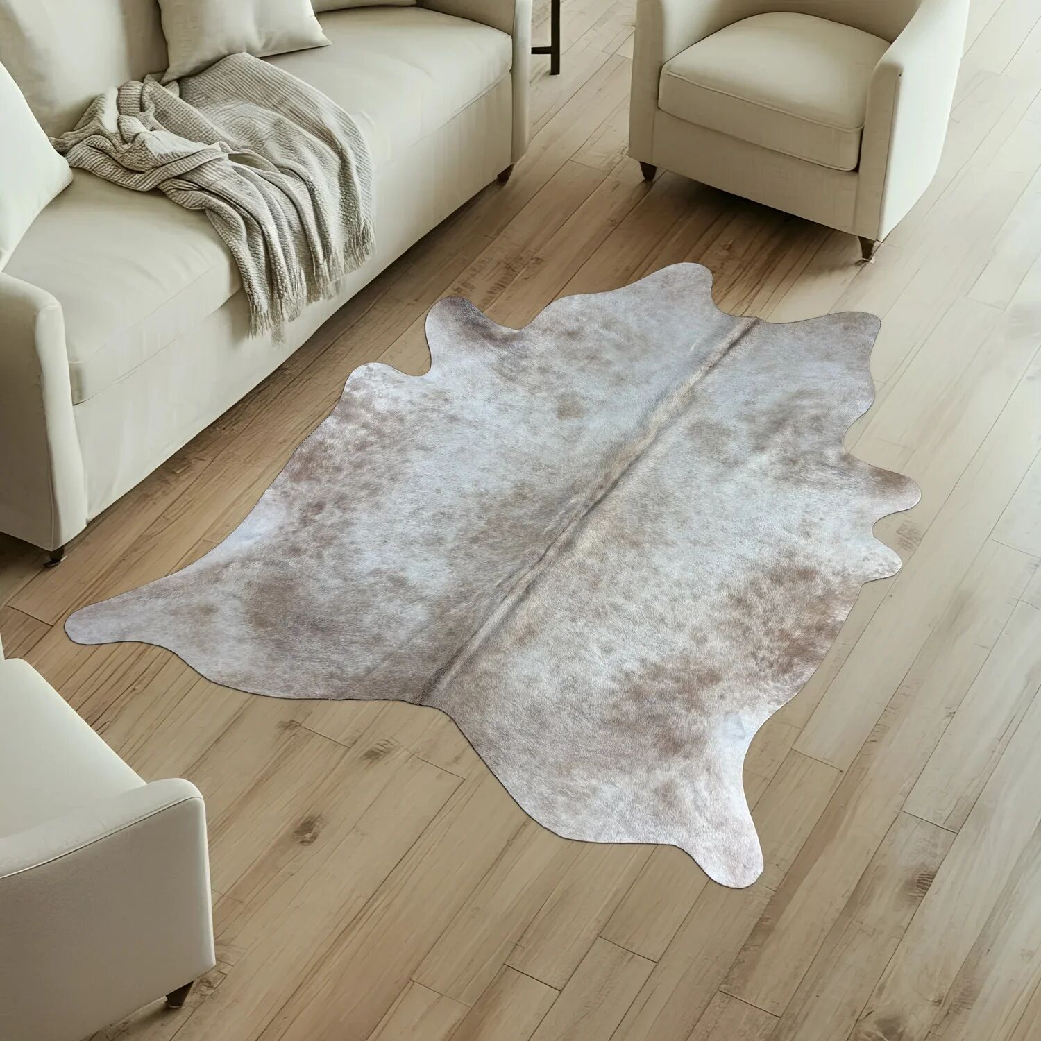Koeienhuid Vloerkleed 224x190 cm - image 1