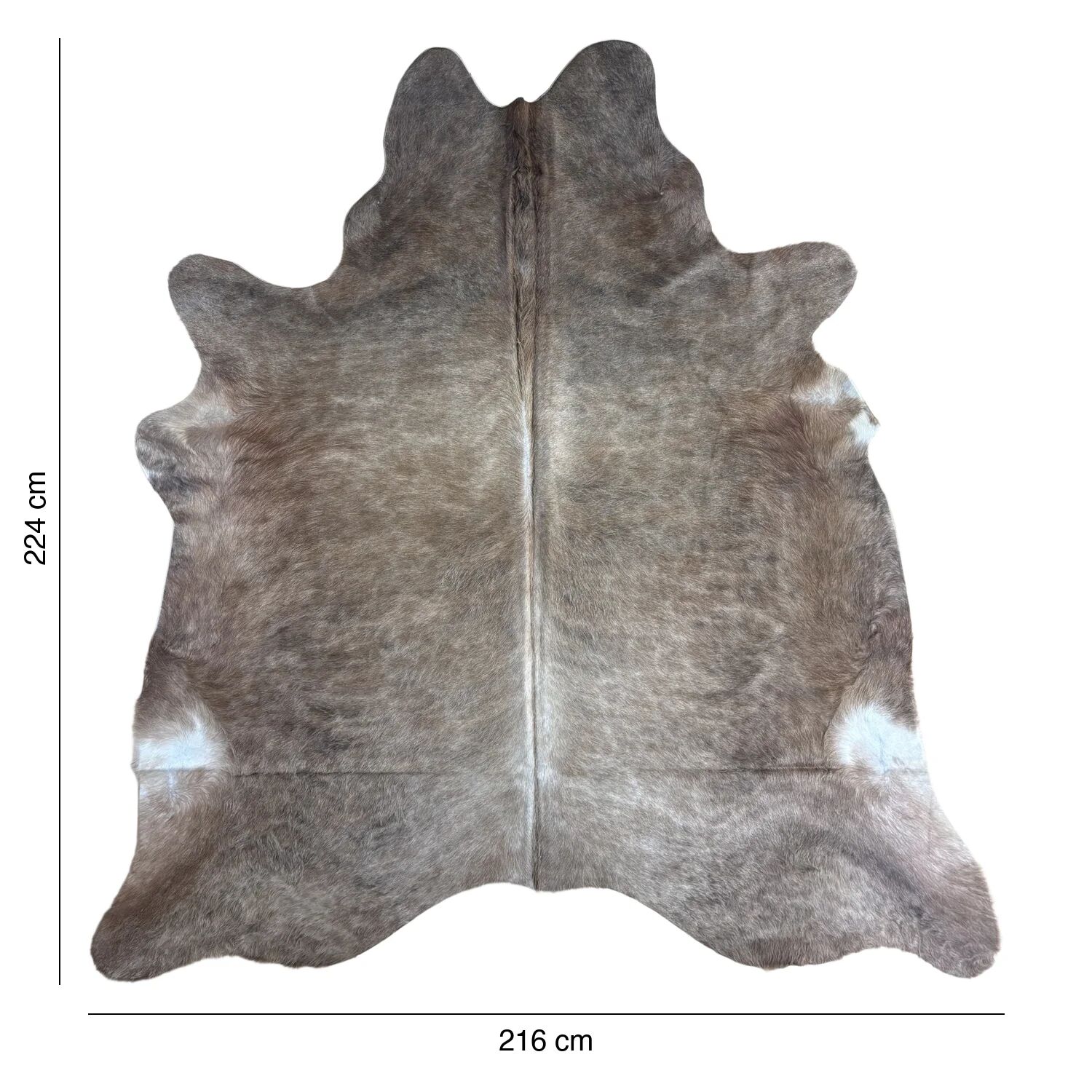 Koeienhuid Vloerkleed 224x216 cm - image 4