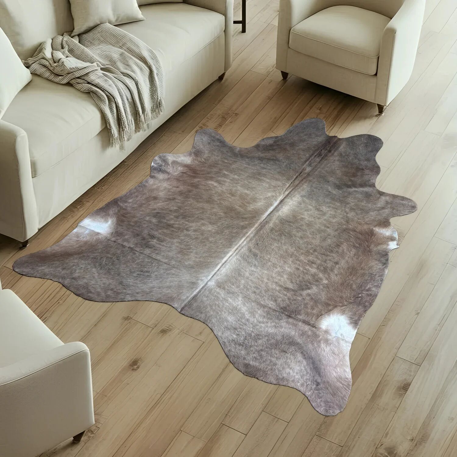Koeienhuid Vloerkleed 224x216 cm