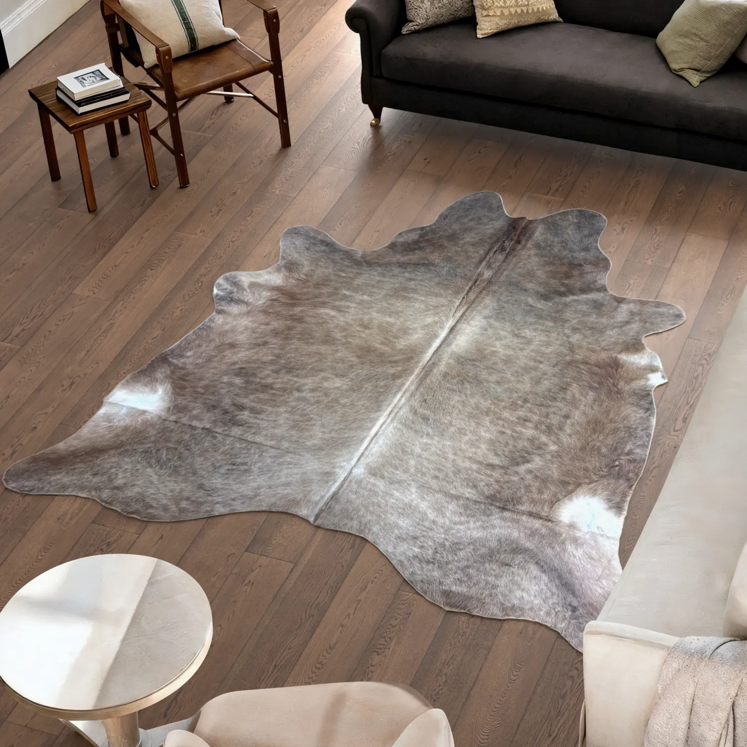 Koeienhuid Vloerkleed 224x216 cm