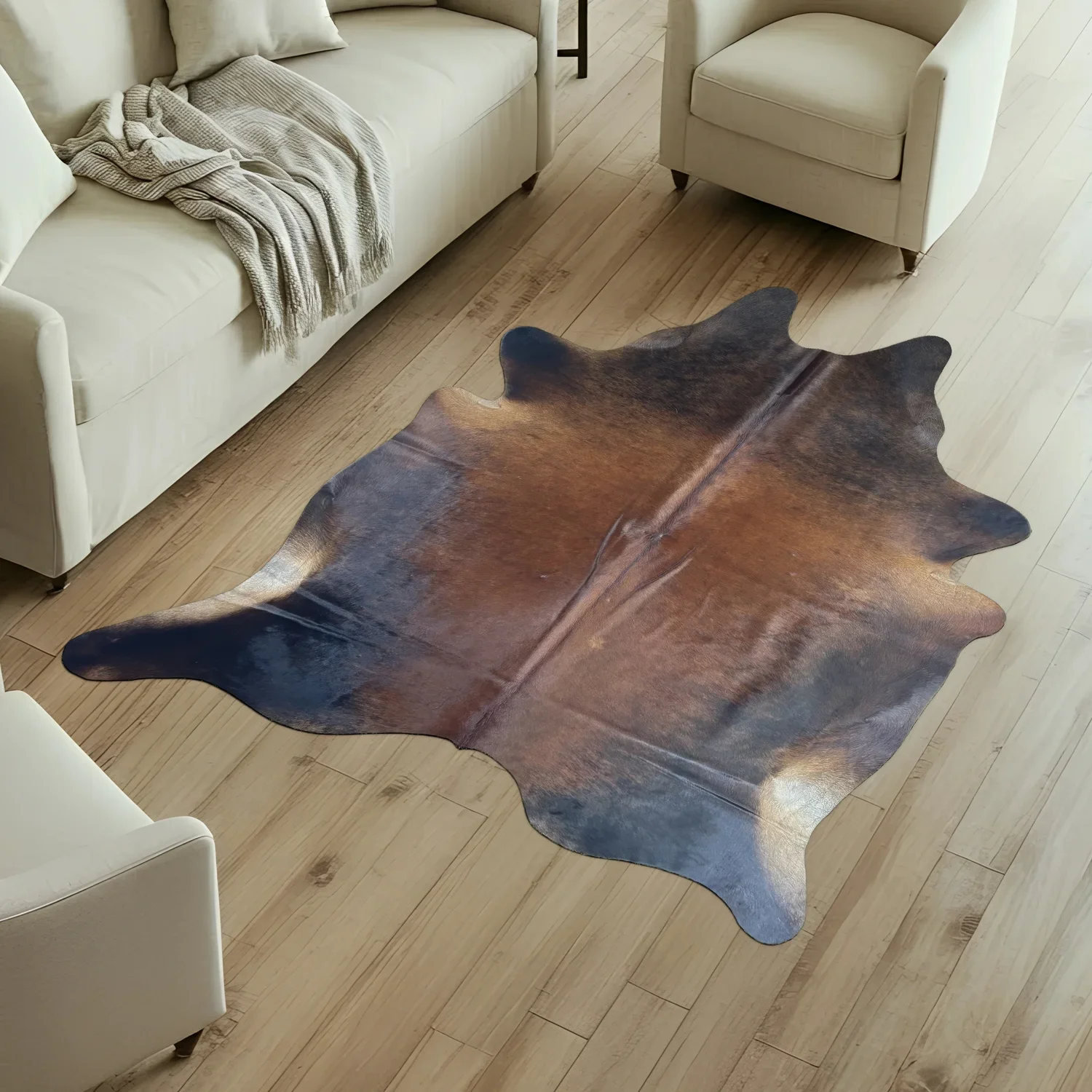 Koeienhuid Vloerkleed 226x195 cm
